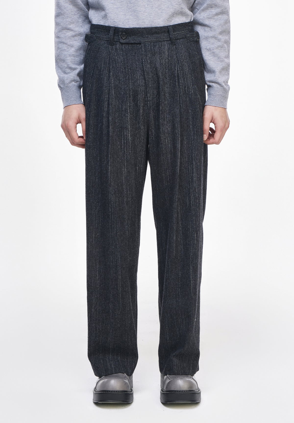 ARTISANAL TWO TUCK WIDE PANTS