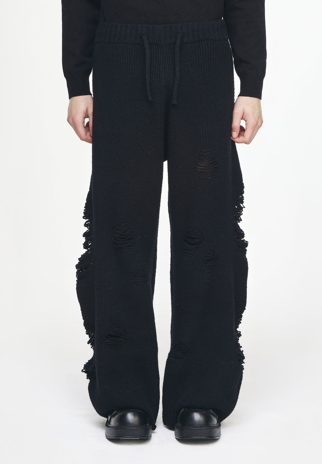 CLUSTER KNIT PANTS