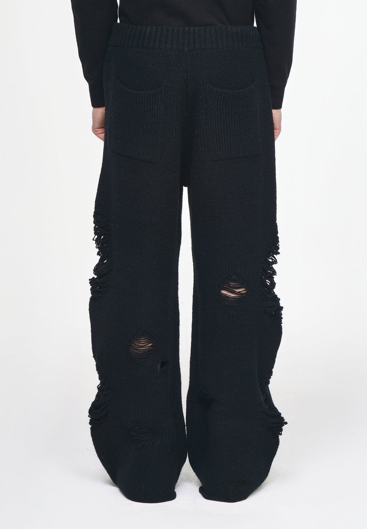 CLUSTER KNIT PANTS