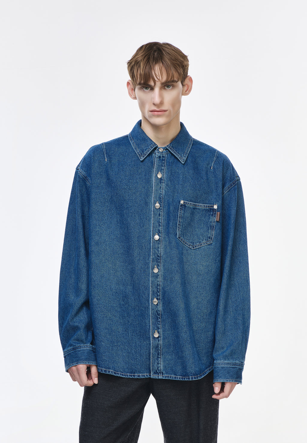 PAINTED DENIM SHIRT