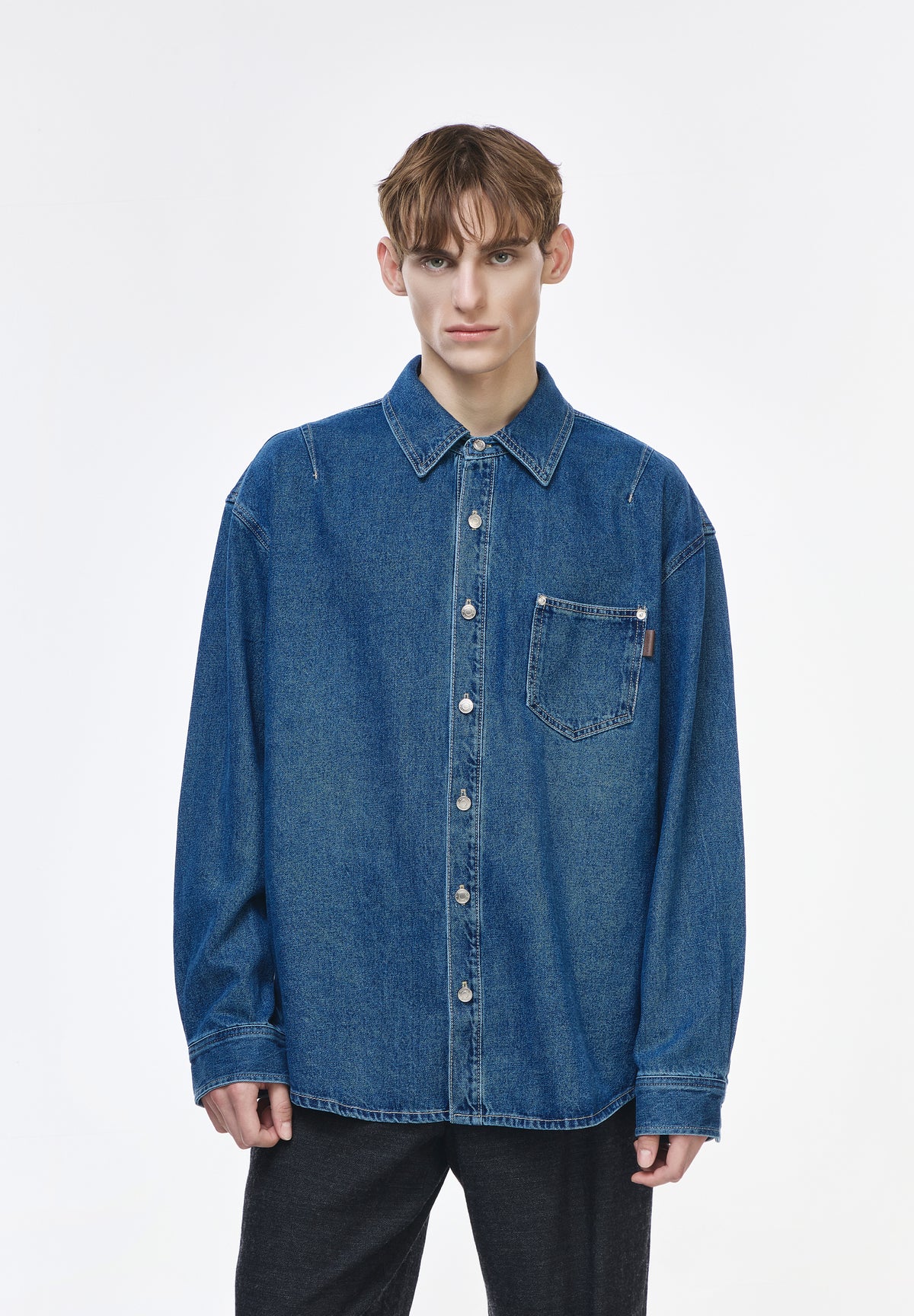 PAINTED DENIM SHIRT