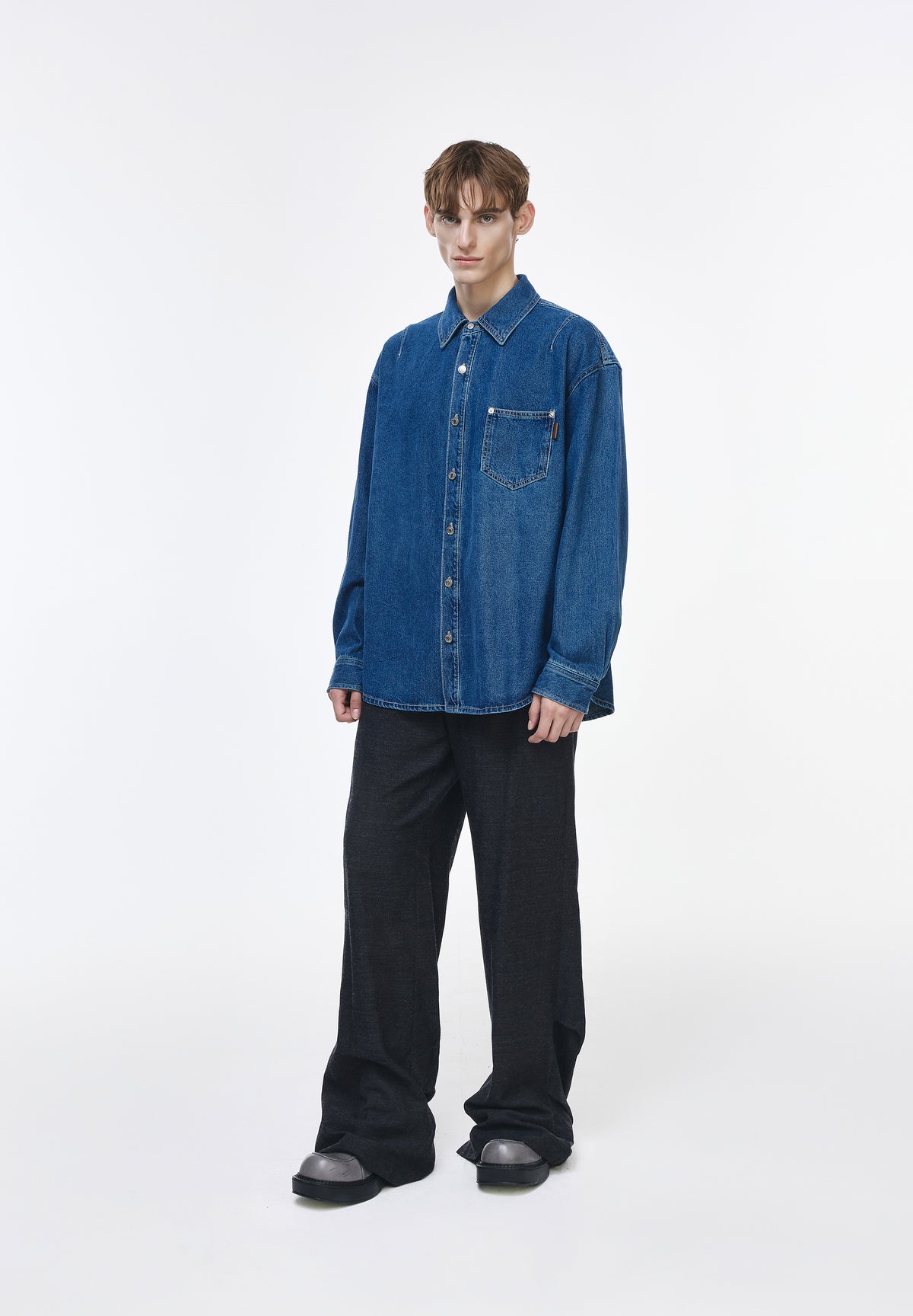 PAINTED DENIM SHIRT