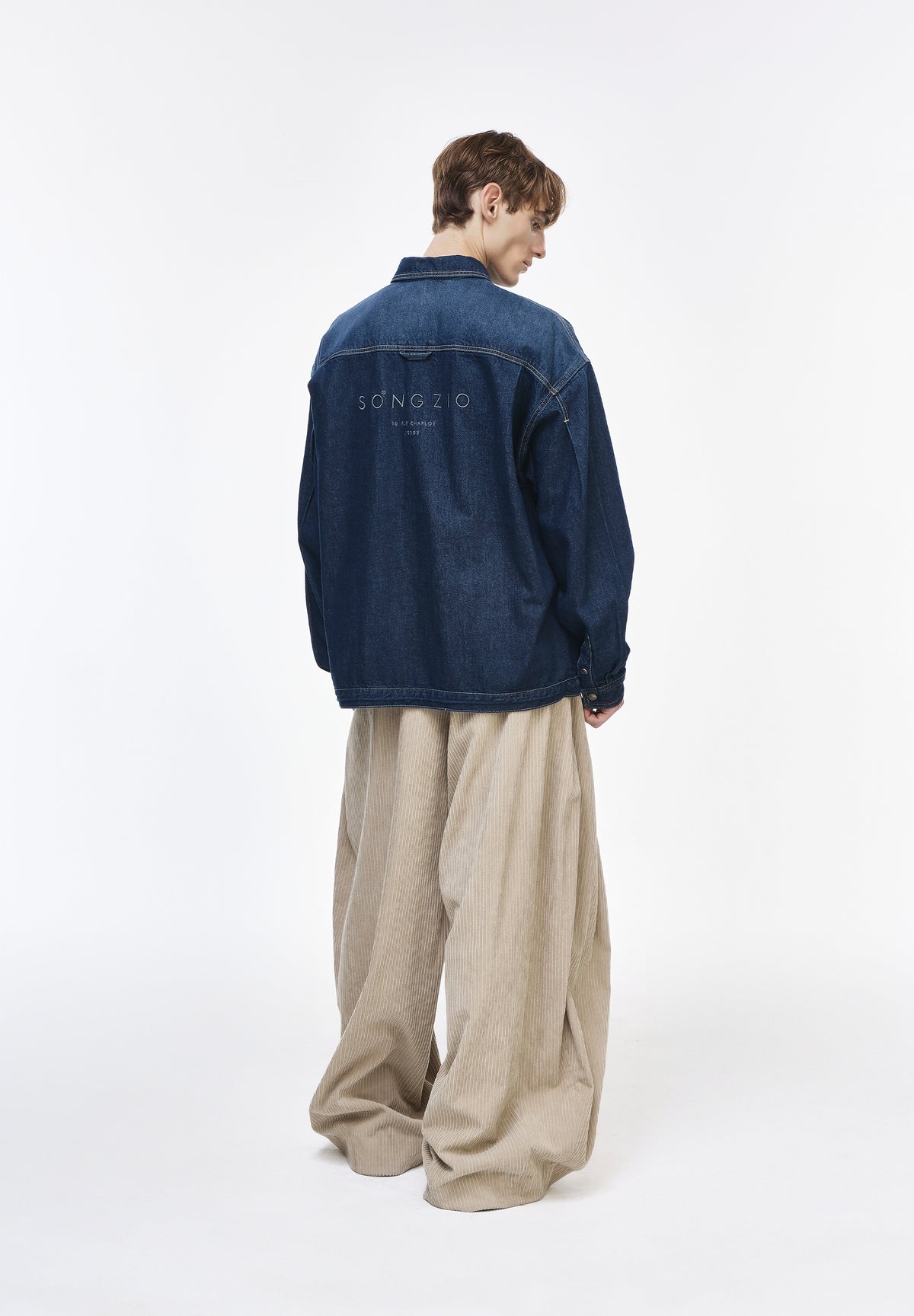 ORIGIN PARIS DENIM CROP SHIRT