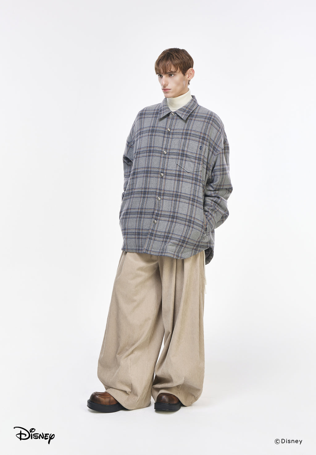 EPHEMERA PINOCCHIO FLANNEL SHIRT JACKET