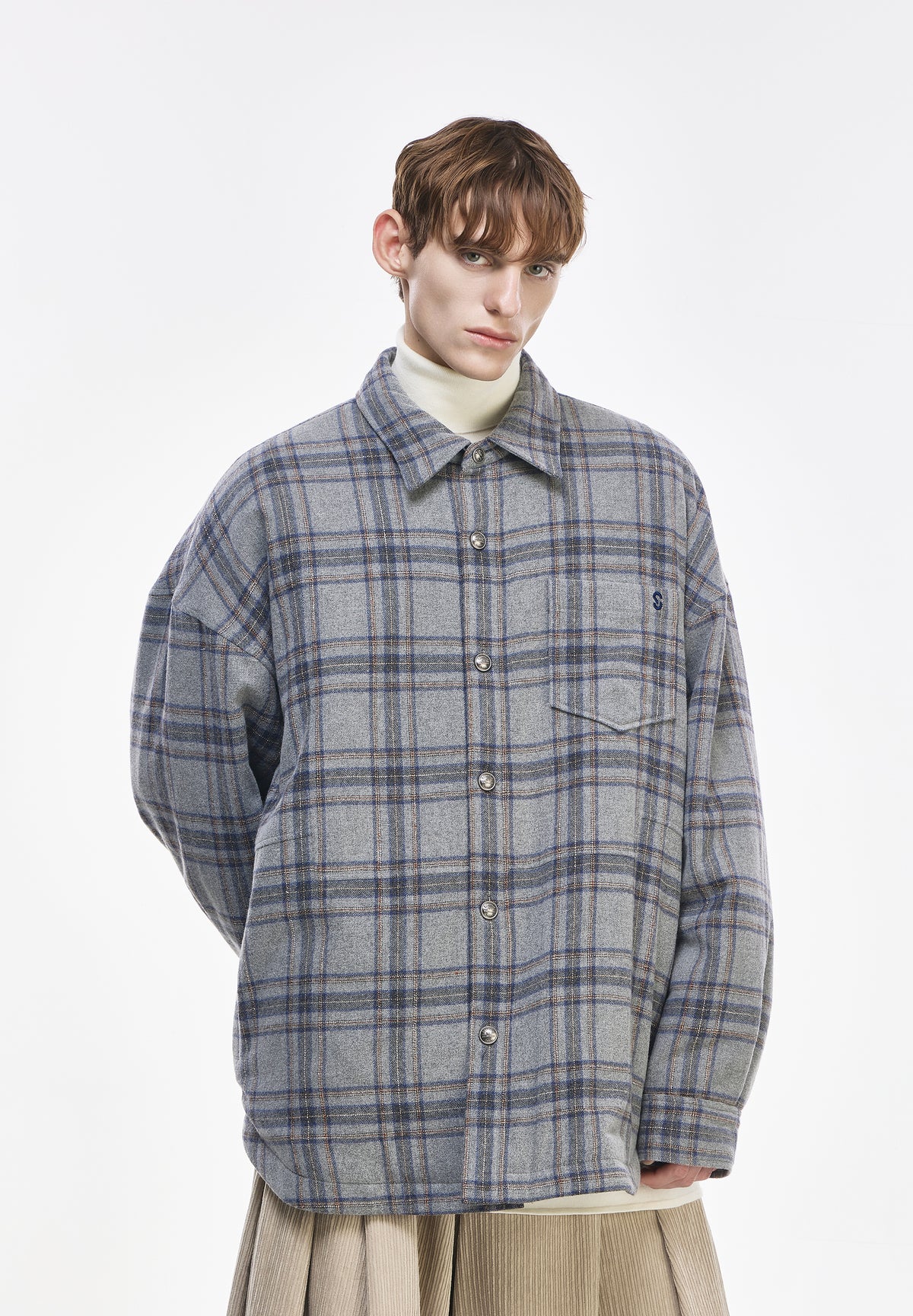 EPHEMERA PINOCCHIO FLANNEL SHIRT JACKET