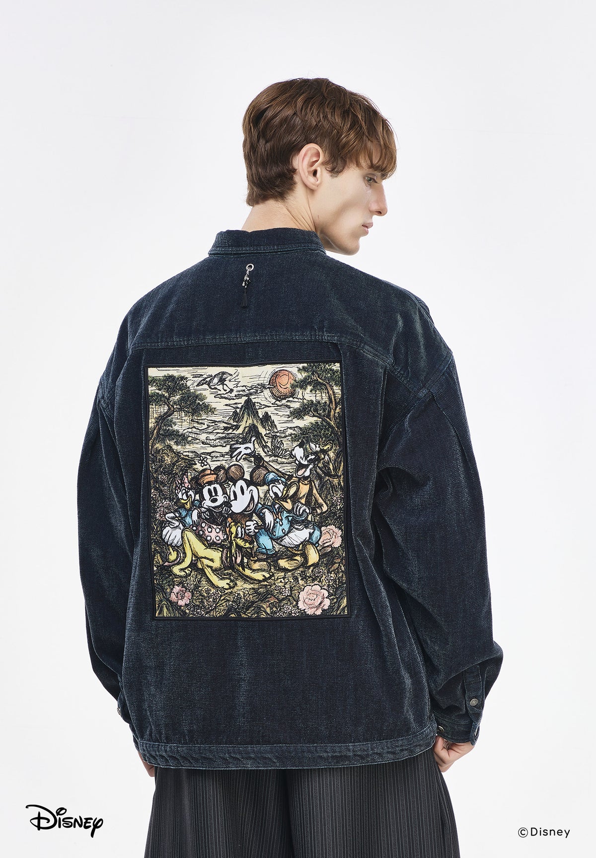 MINHWA FRIENDS DENIM TRUCKER
