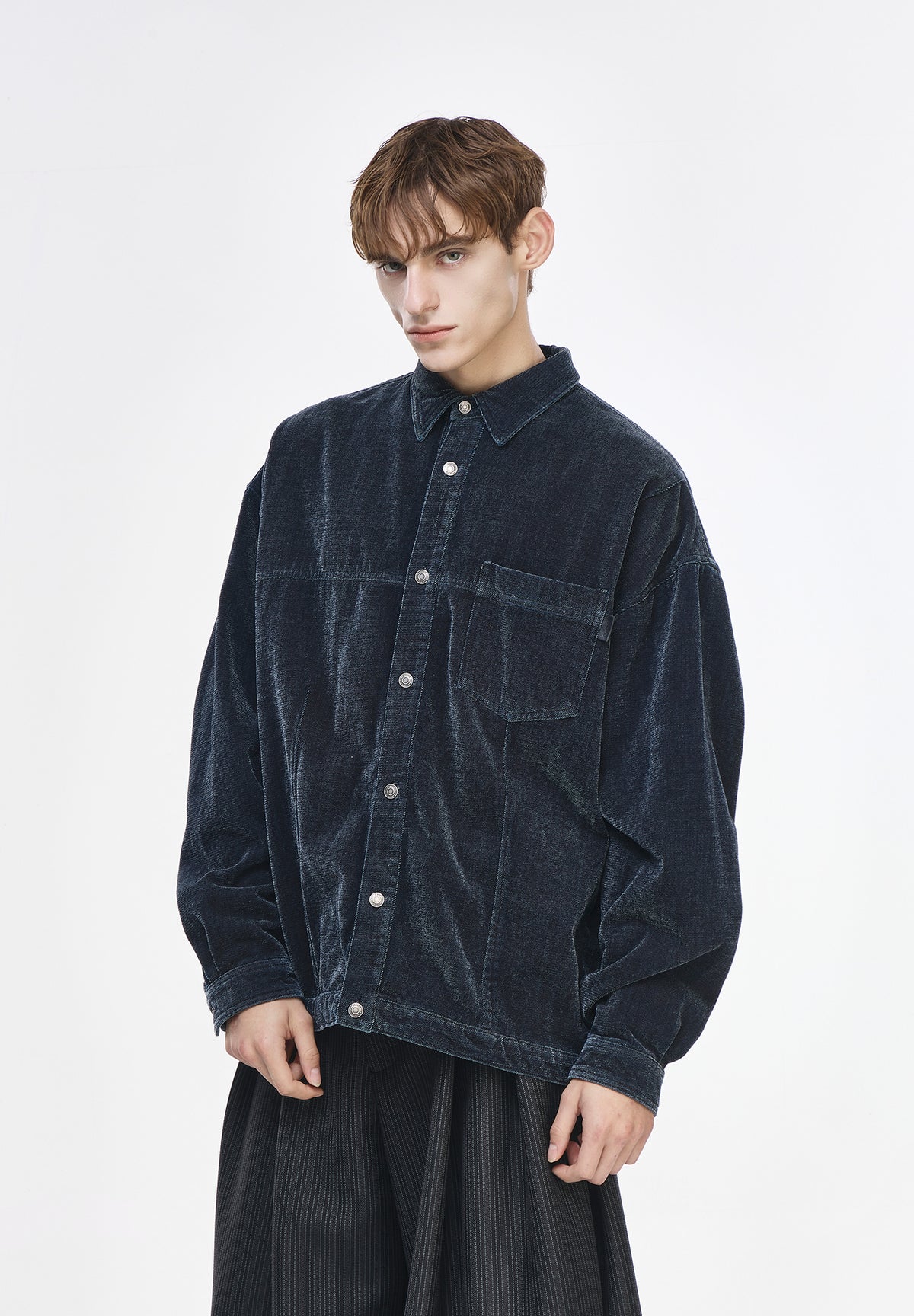 MINHWA FRIENDS DENIM TRUCKER