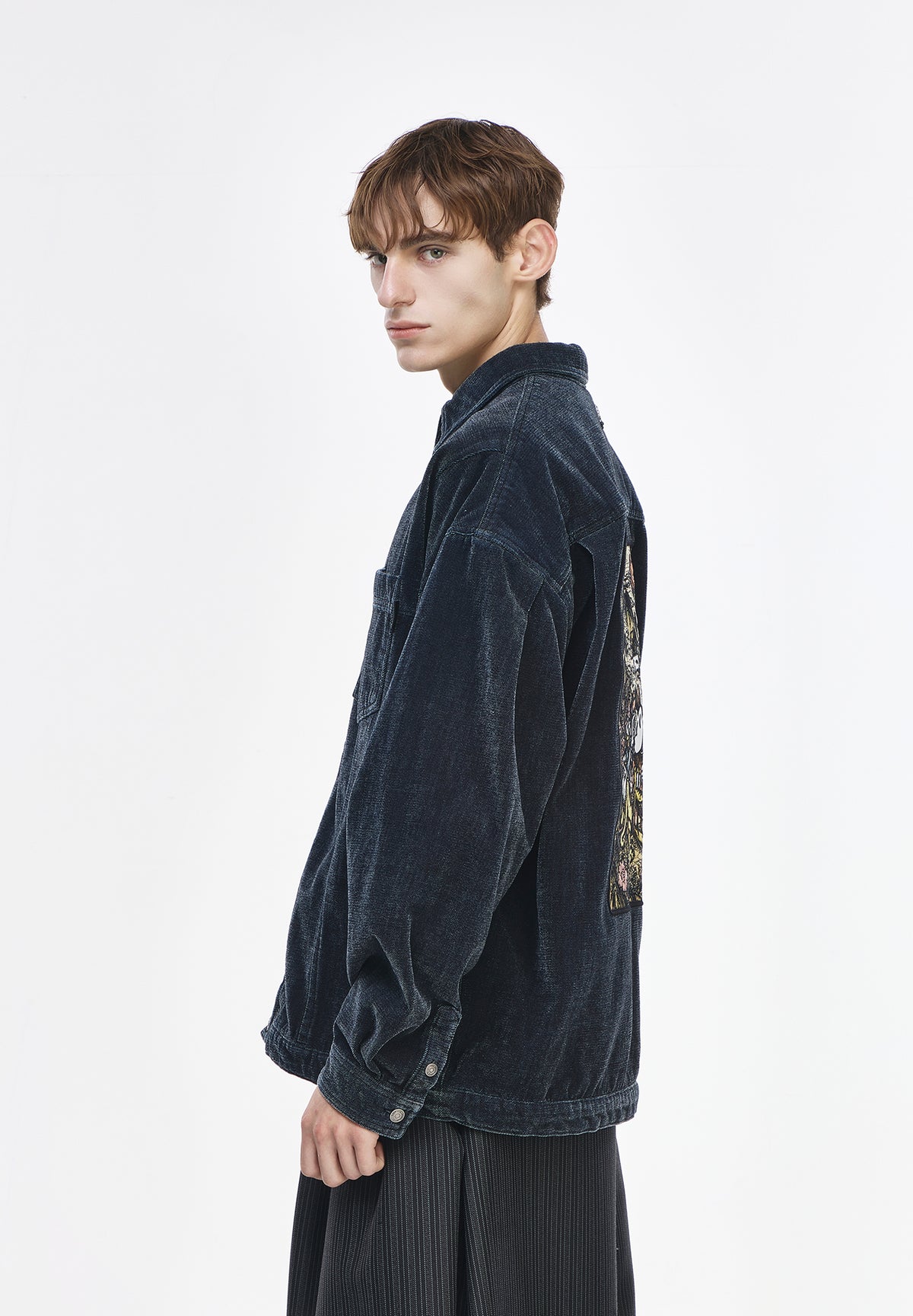 MINHWA FRIENDS DENIM TRUCKER
