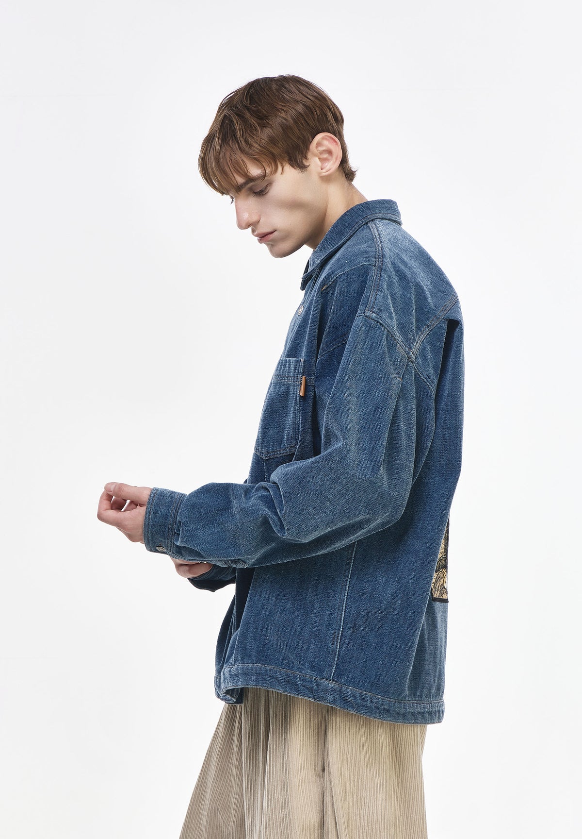 HOJAKDO MICKEY DENIM TRUCKER