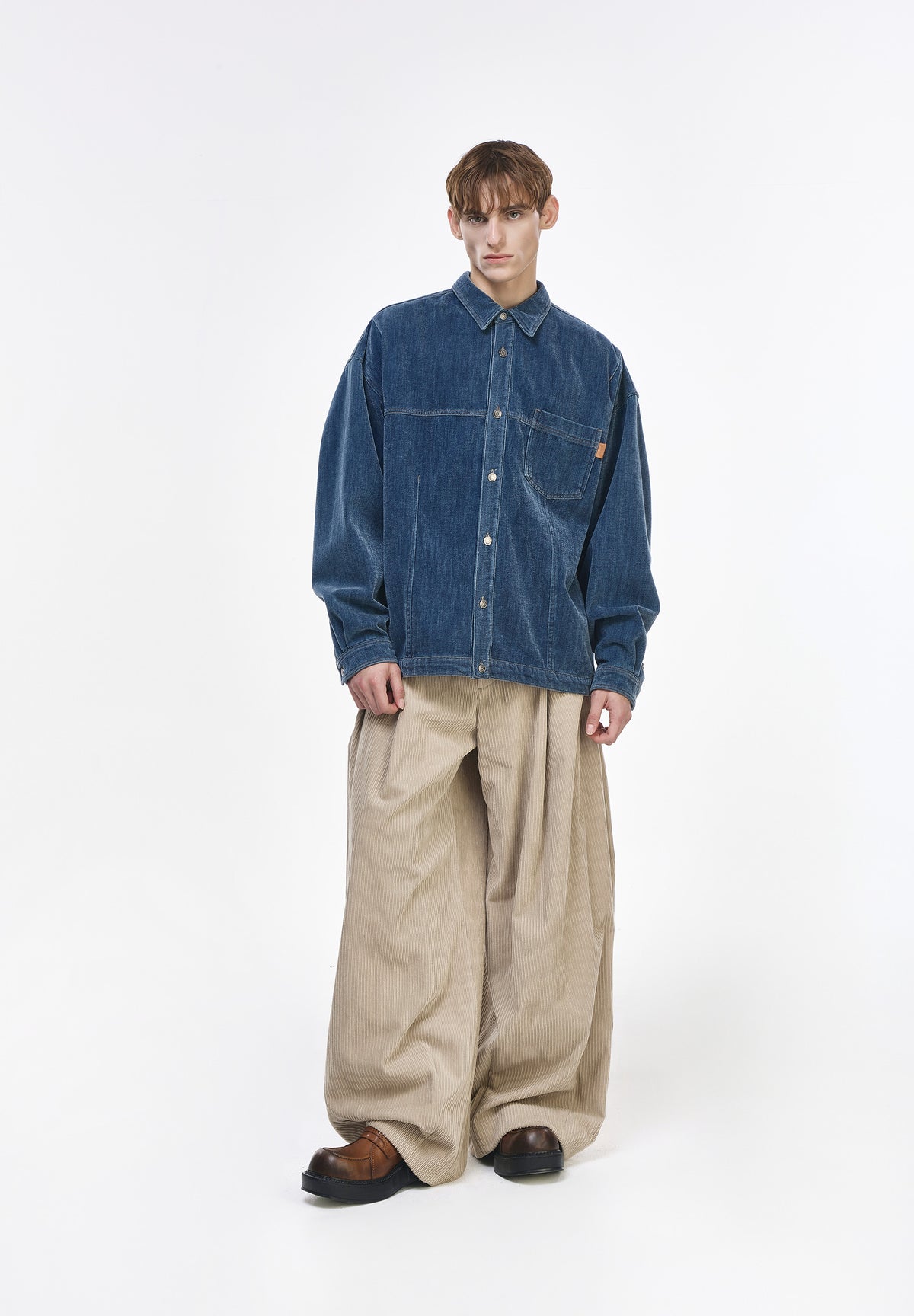HOJAKDO MICKEY DENIM TRUCKER