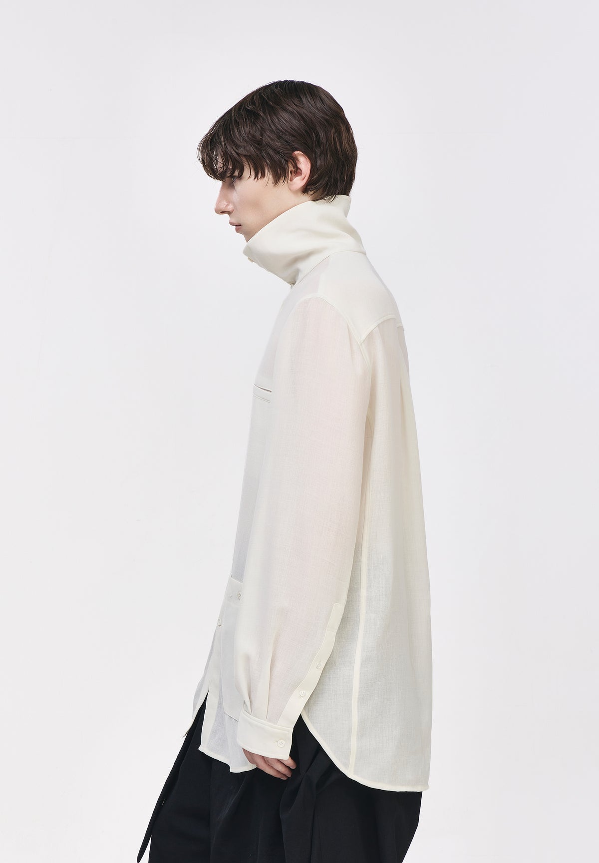 WELD HIGH NECK SHIRT