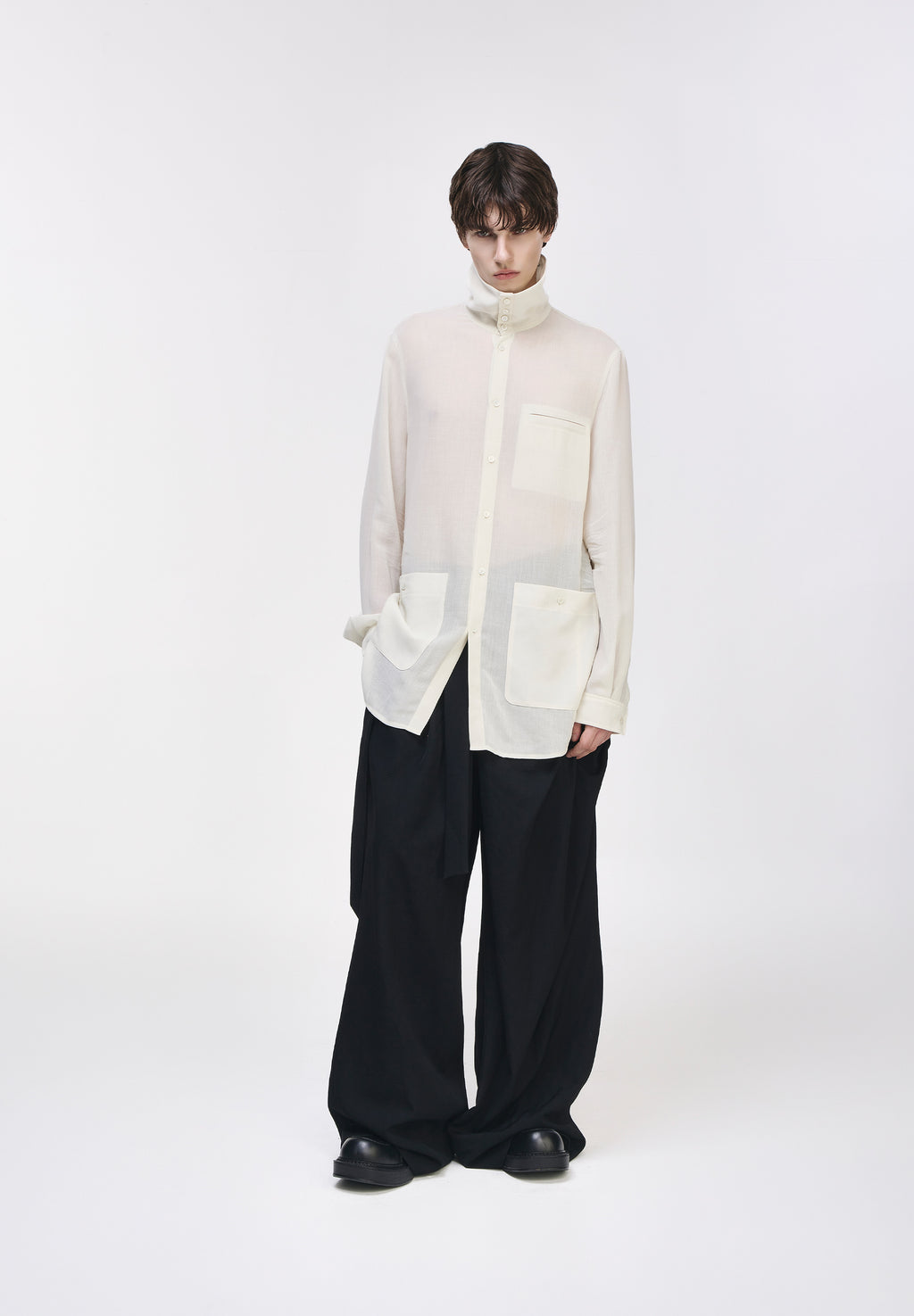 WELD HIGH NECK SHIRT