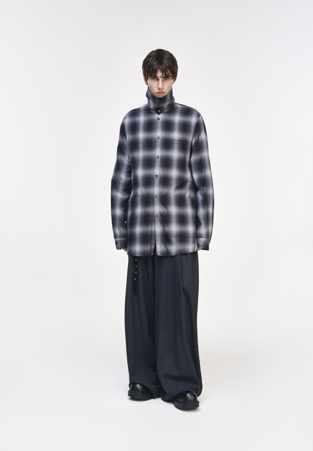 WELD HIGH NECK SHIRT