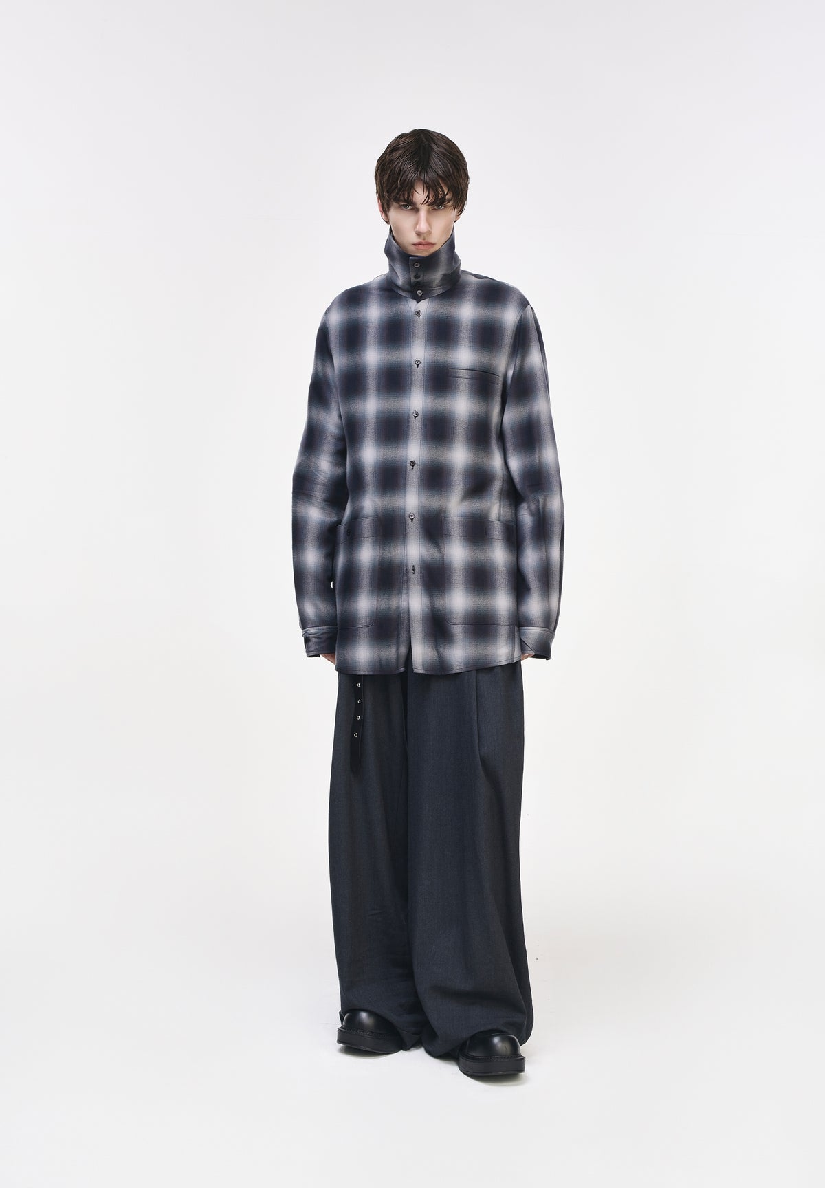 WELD HIGH NECK SHIRT