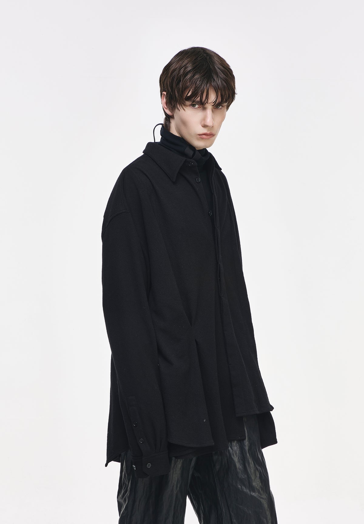 BIAS DRAPE SHIRT