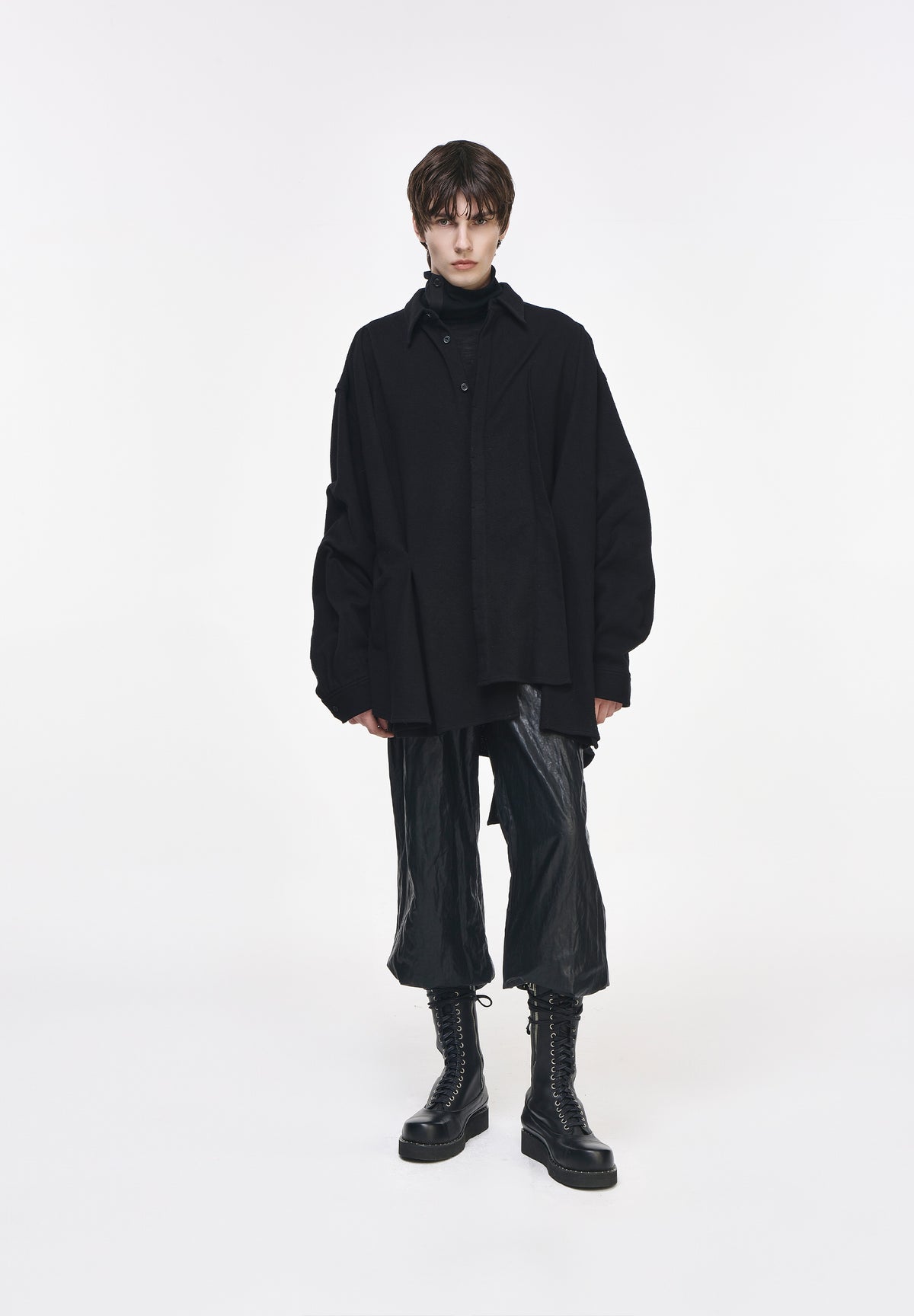 BIAS DRAPE SHIRT