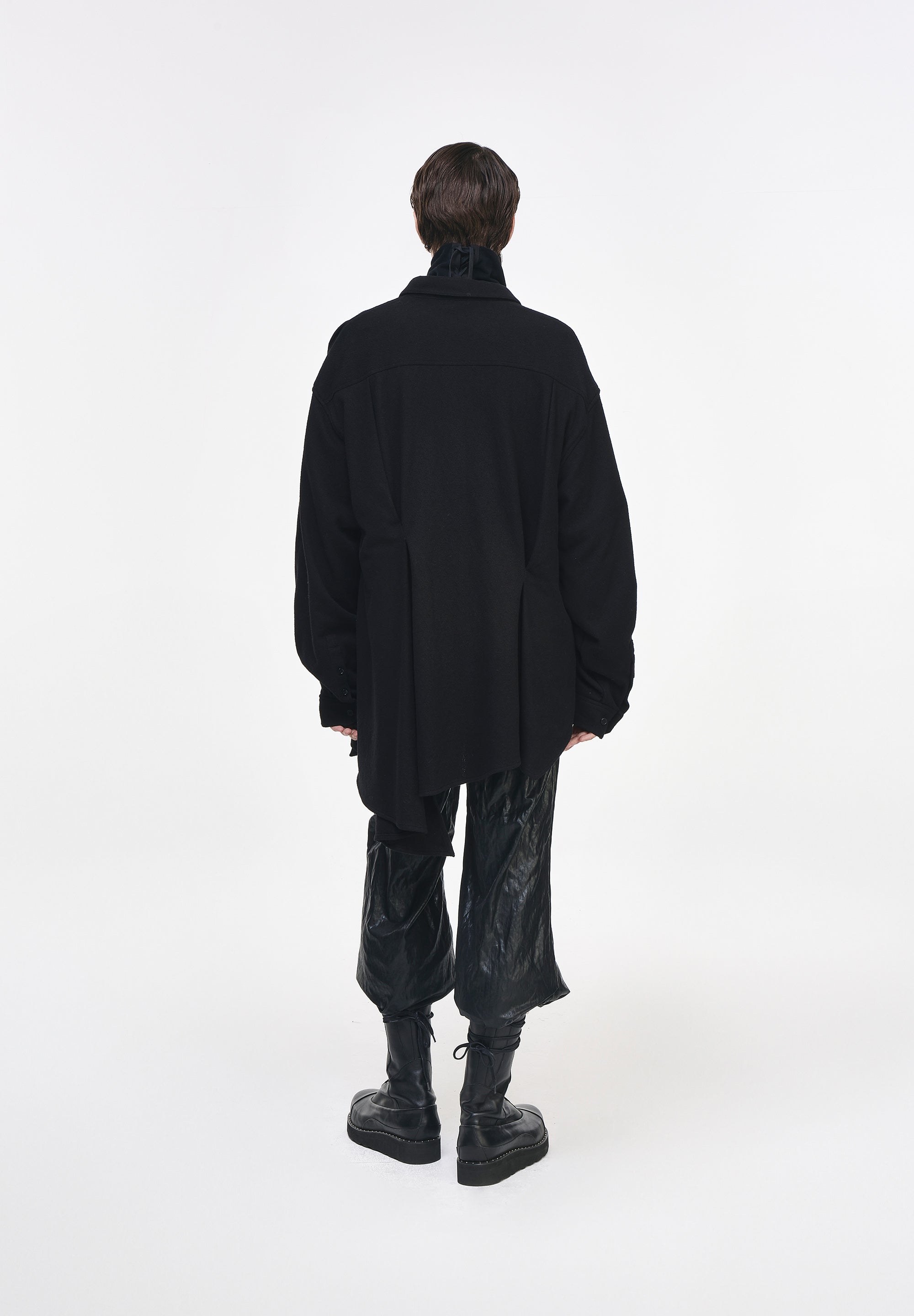 BIAS DRAPE SHIRT