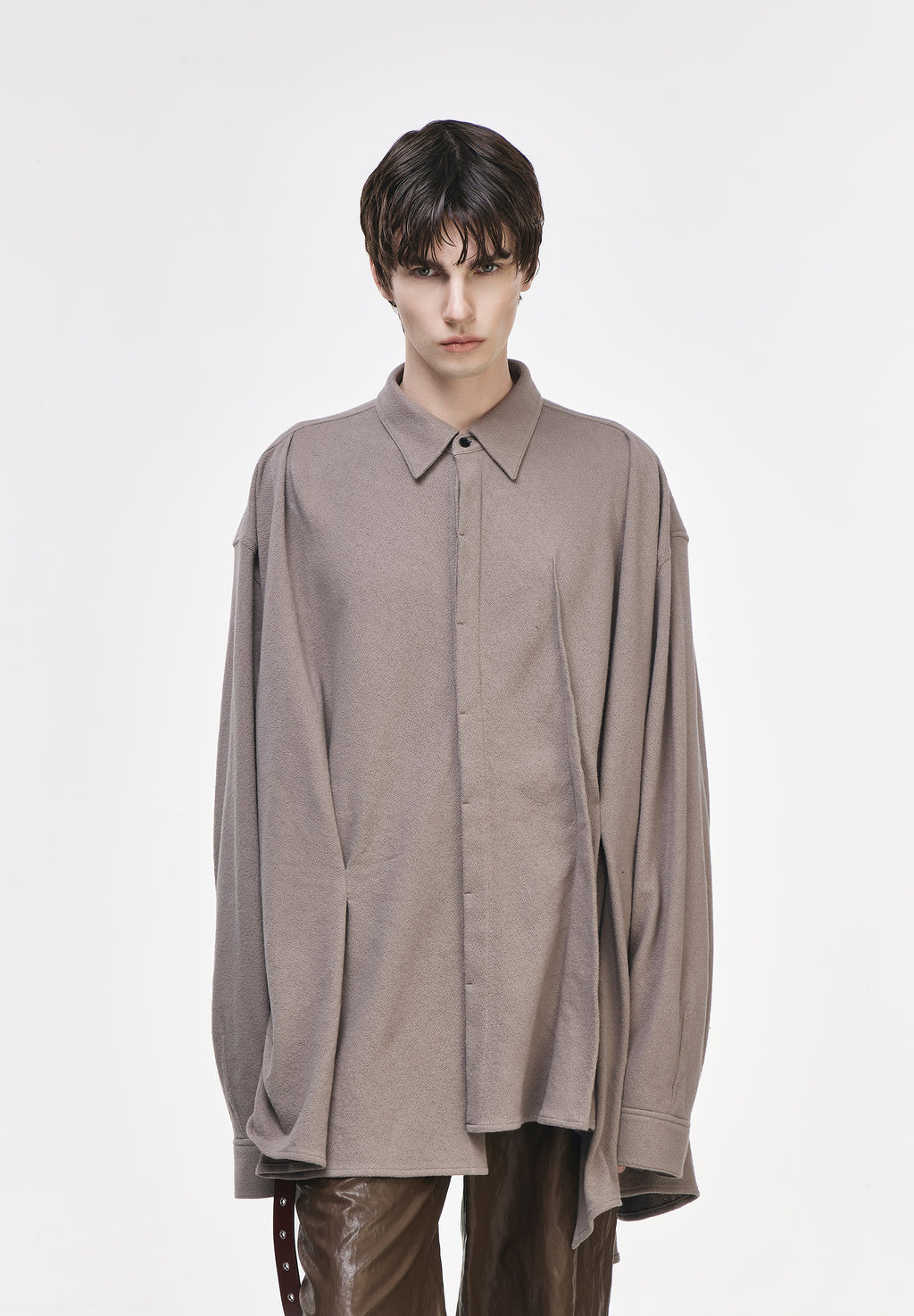 BIAS DRAPE SHIRT
