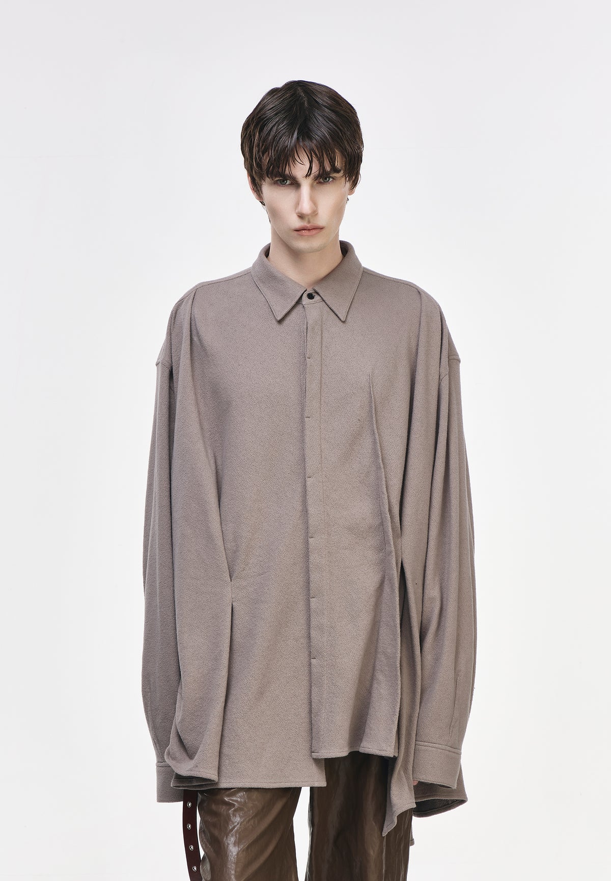 BIAS DRAPE SHIRT