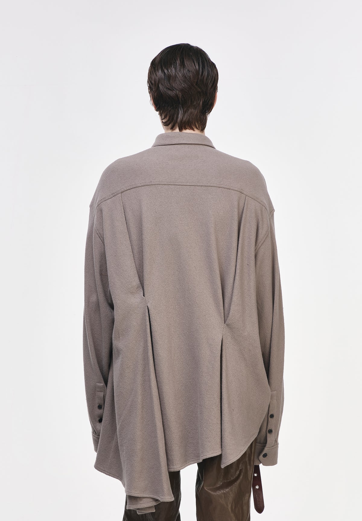 BIAS DRAPE SHIRT