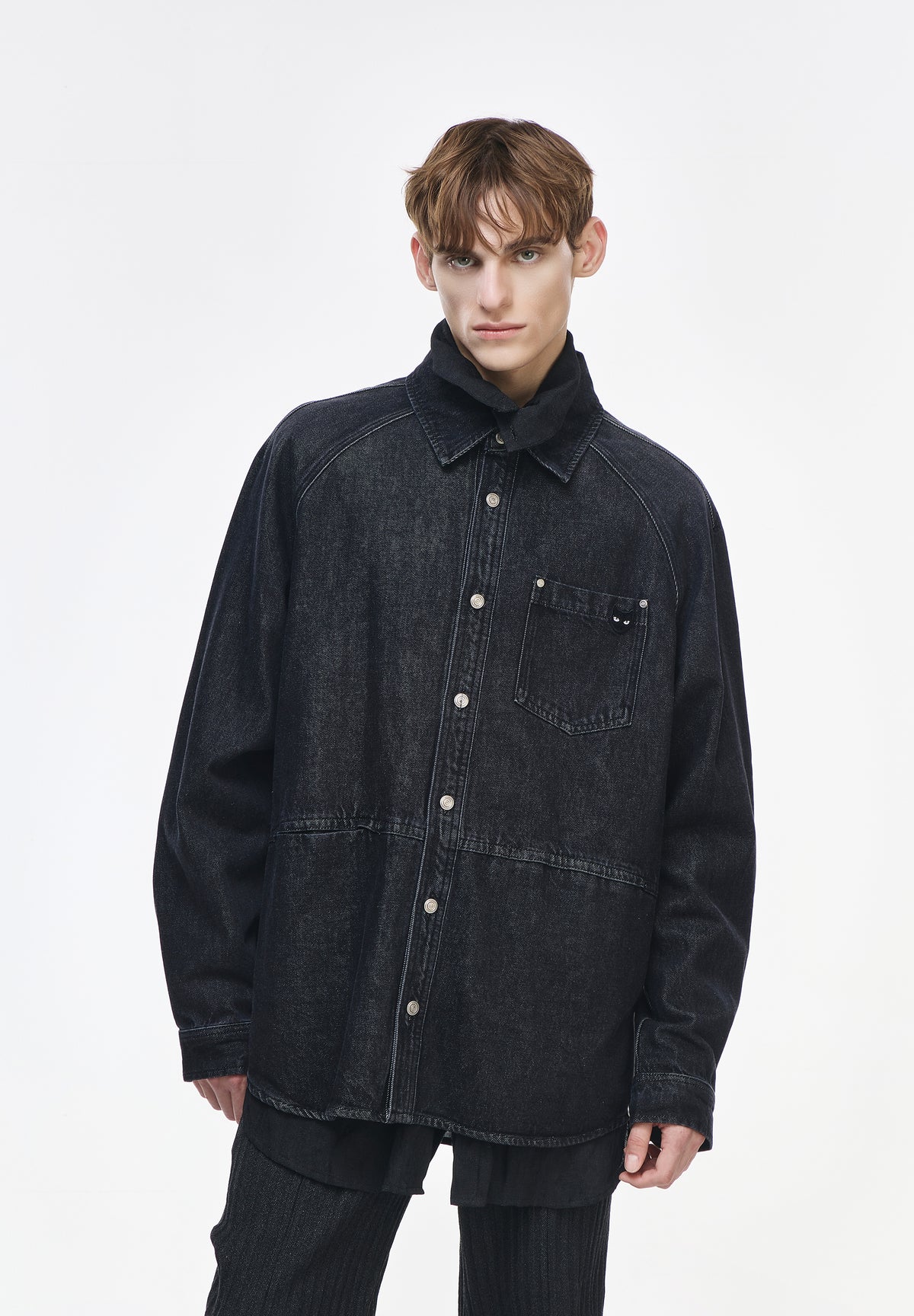 RAGLAN DENIM SHIRT