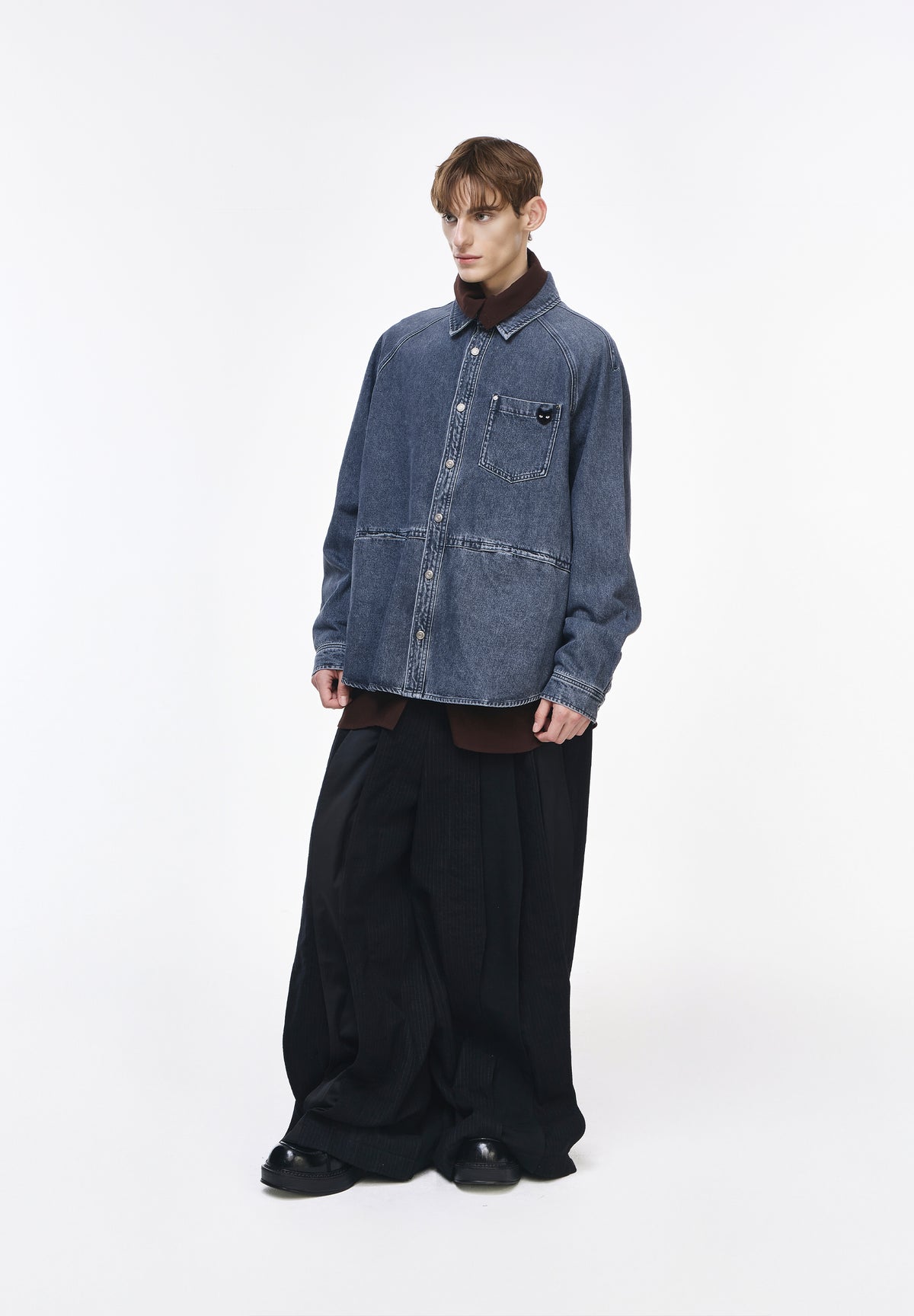 RAGLAN DENIM SHIRT
