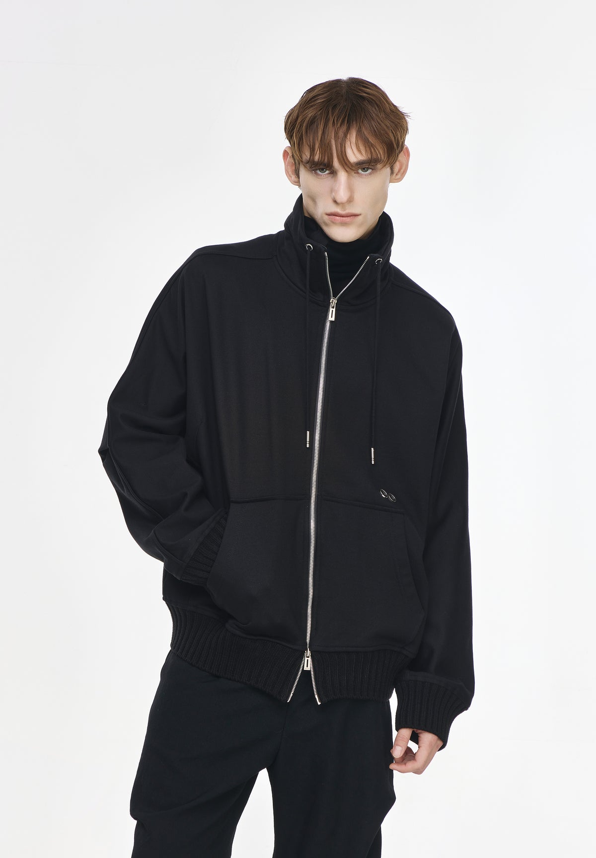 PAINTED CROSSRIB HOOD ZIP UP