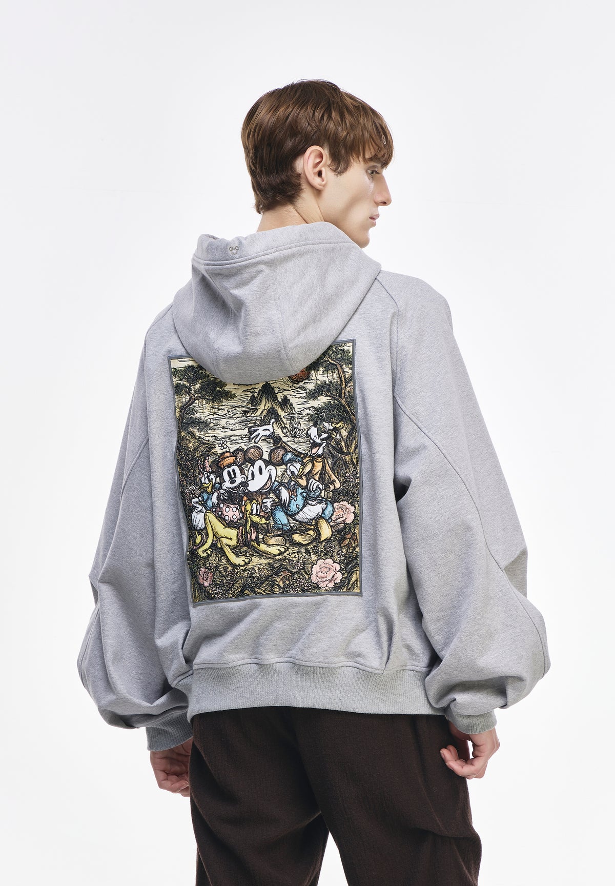 MINHWA FRIENDS HOOD ZIP UP