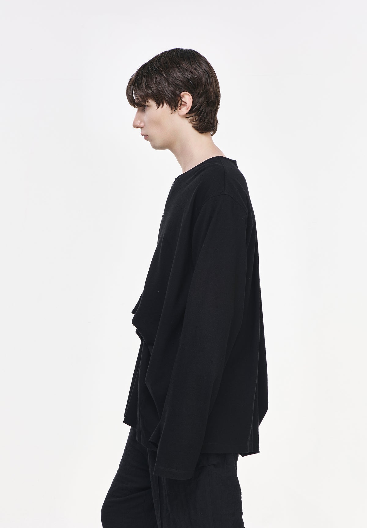 BIAS DRAPE LONG SLEEVE