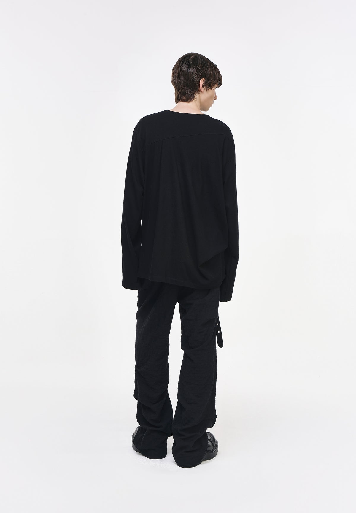 BIAS DRAPE LONG SLEEVE