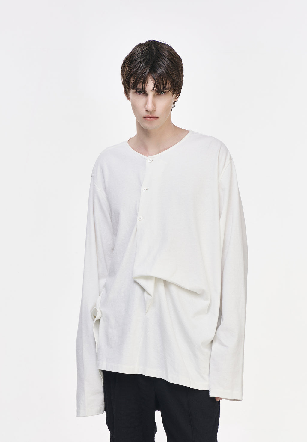 BIAS DRAPE LONG SLEEVE