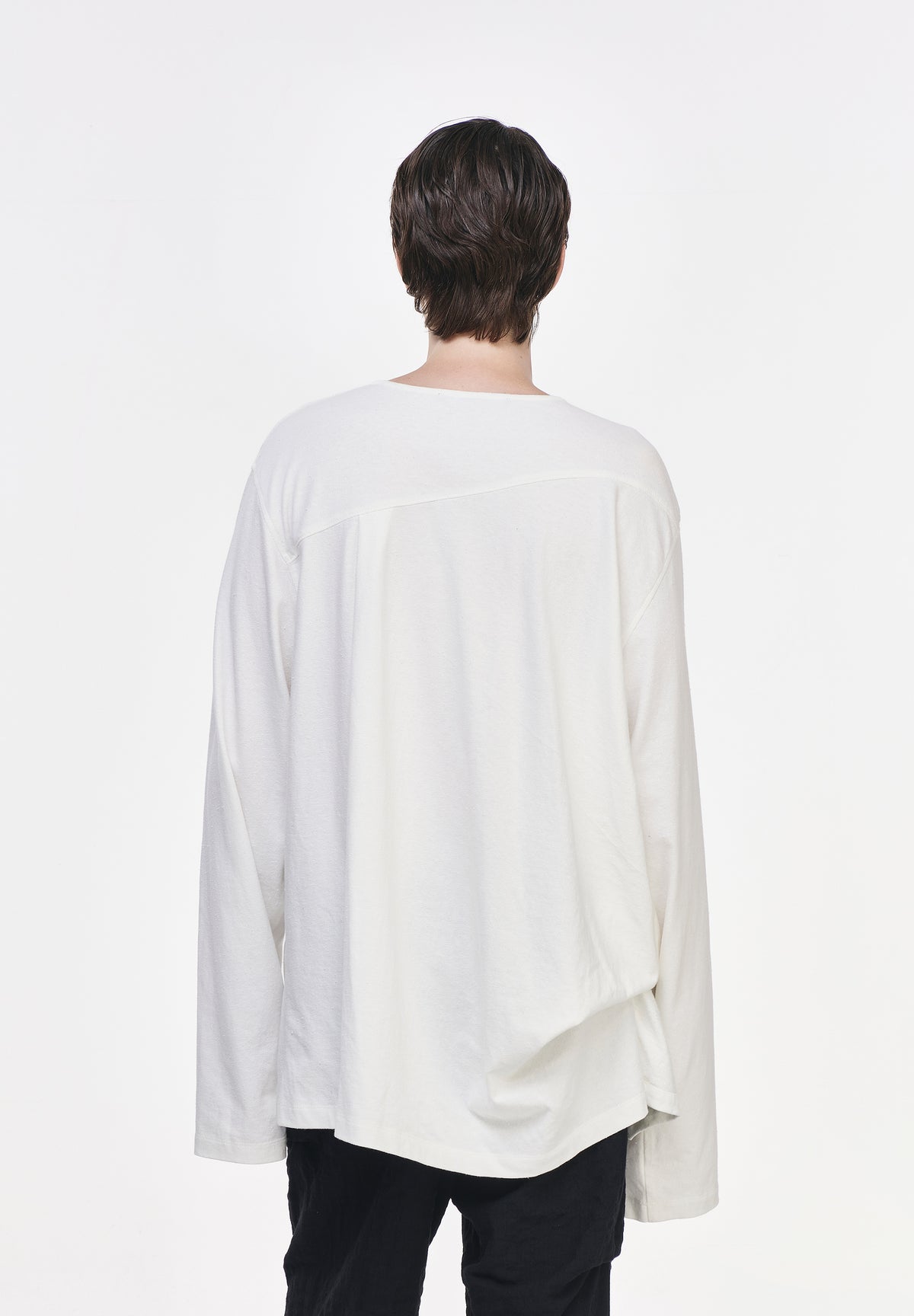 BIAS DRAPE LONG SLEEVE