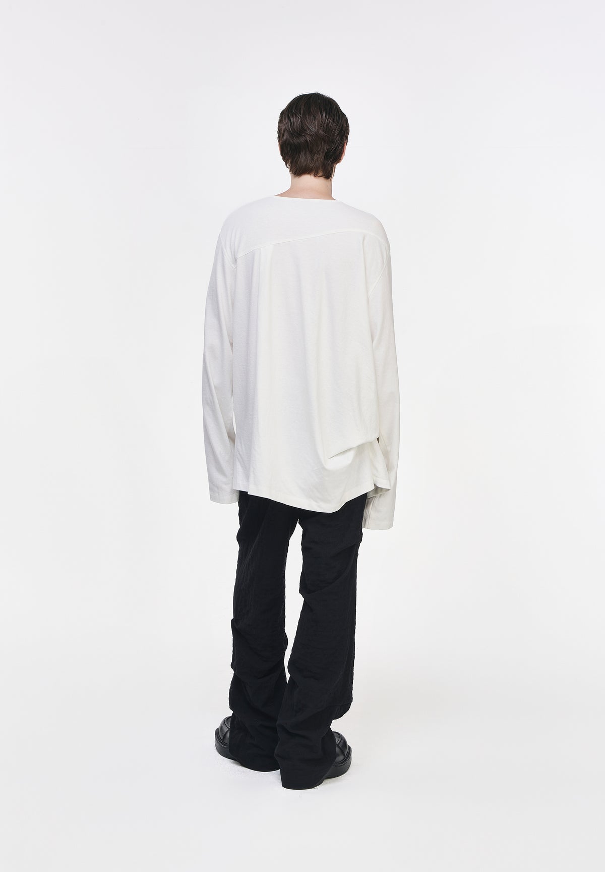 BIAS DRAPE LONG SLEEVE