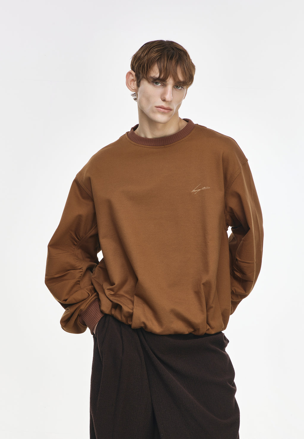 BENEDICTION EMBROIDERED SWEATSHIRT