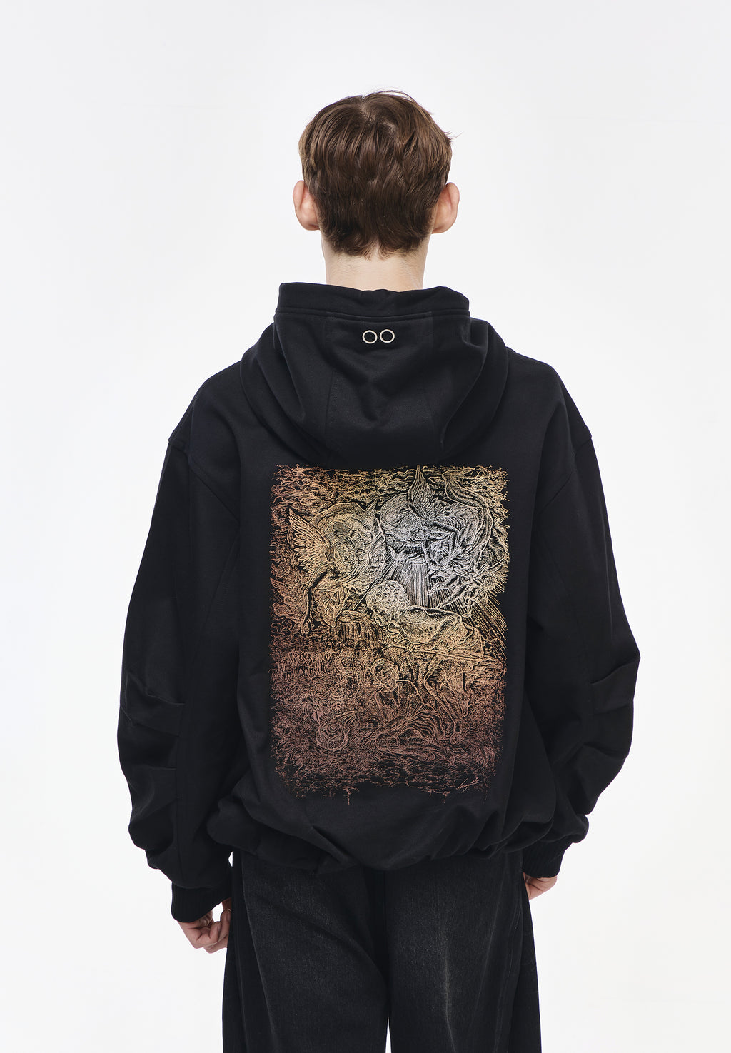 BENEDICTION EMBROIDERED HOOD