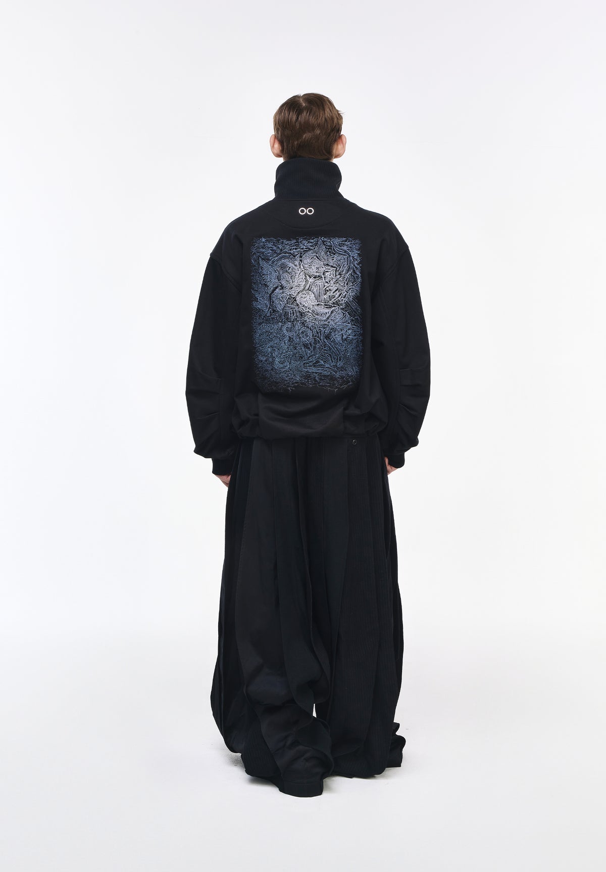 BENEDICTION HIGH NECK ZIP UP