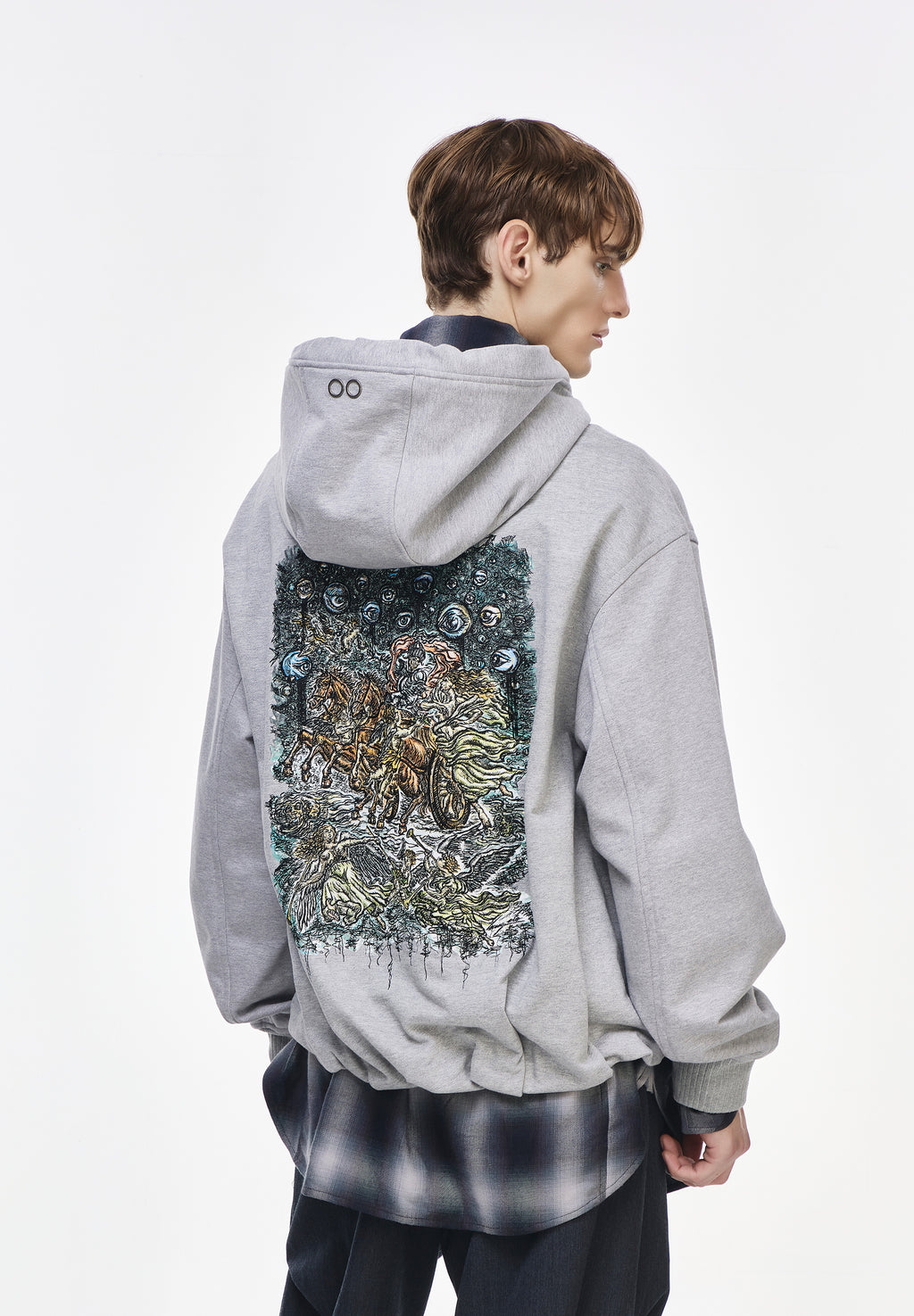 VESTE À CAPUCHE ZIPPÉE CHARIOT