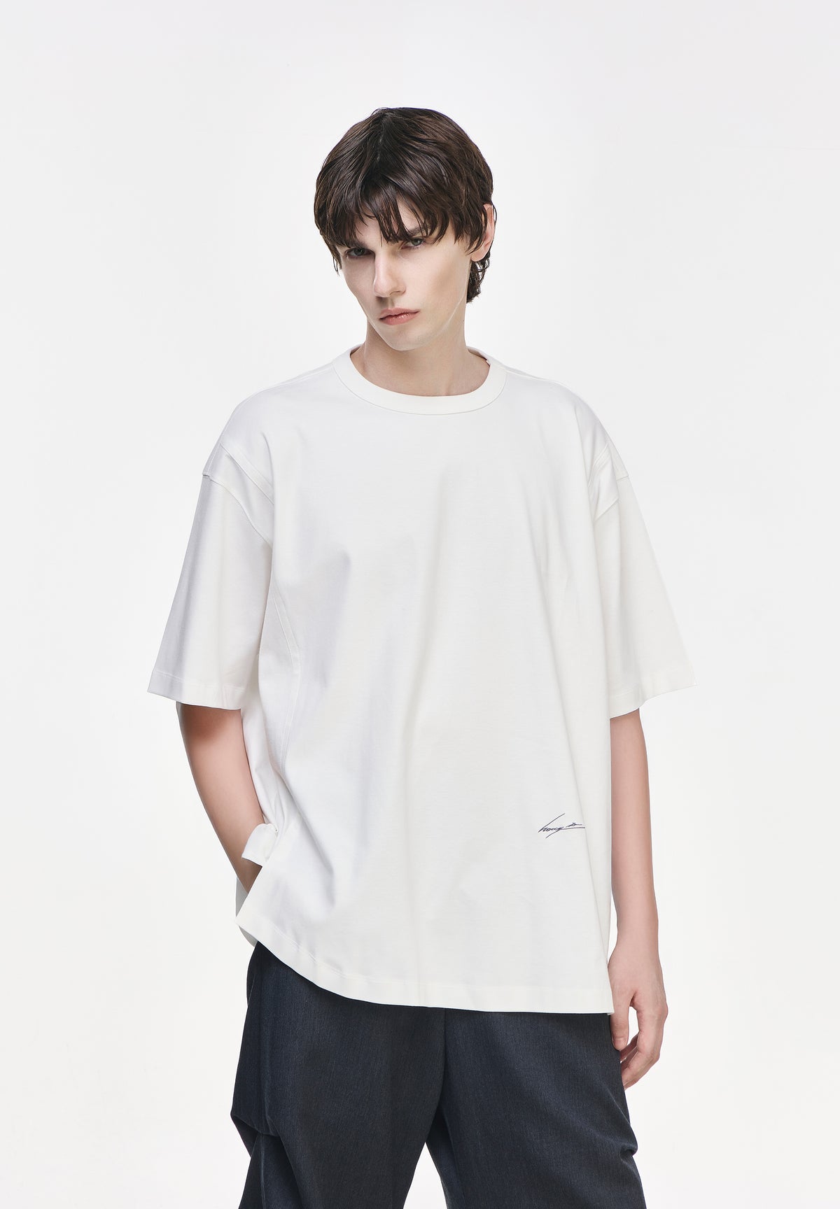 BENEDICTION EMBROIDERED T SHIRT