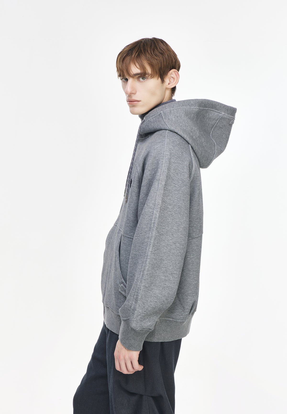 ZZERO PANTHER CAMBER HOOD ZIP UP