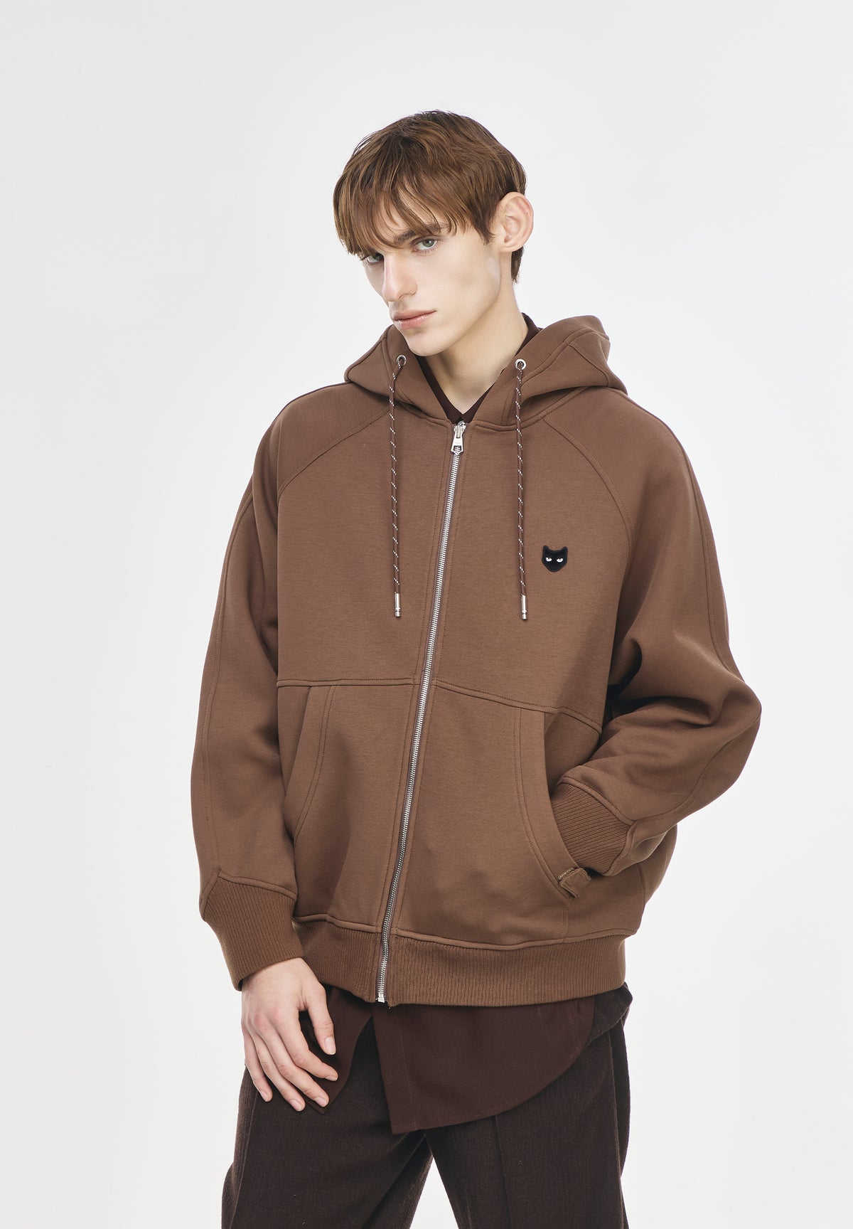 ZZERO PANTHER CAMBER HOOD ZIP UP