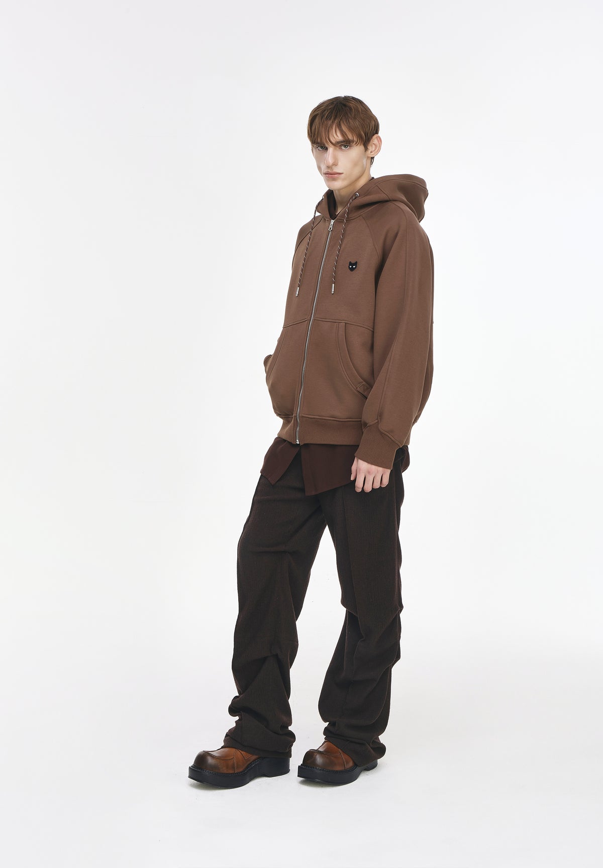 ZZERO PANTHER CAMBER HOOD ZIP UP
