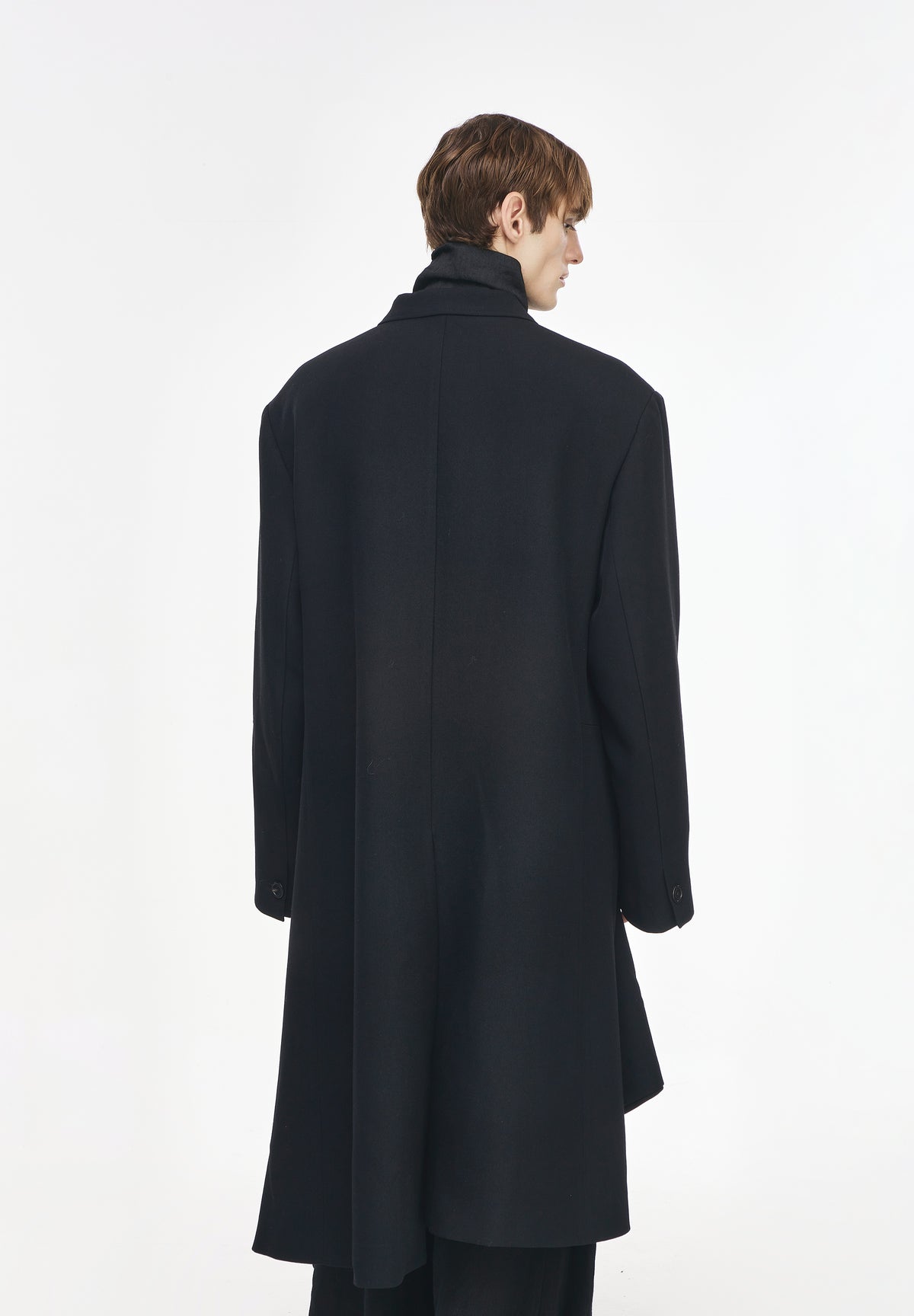 BIAS DRAPE COAT