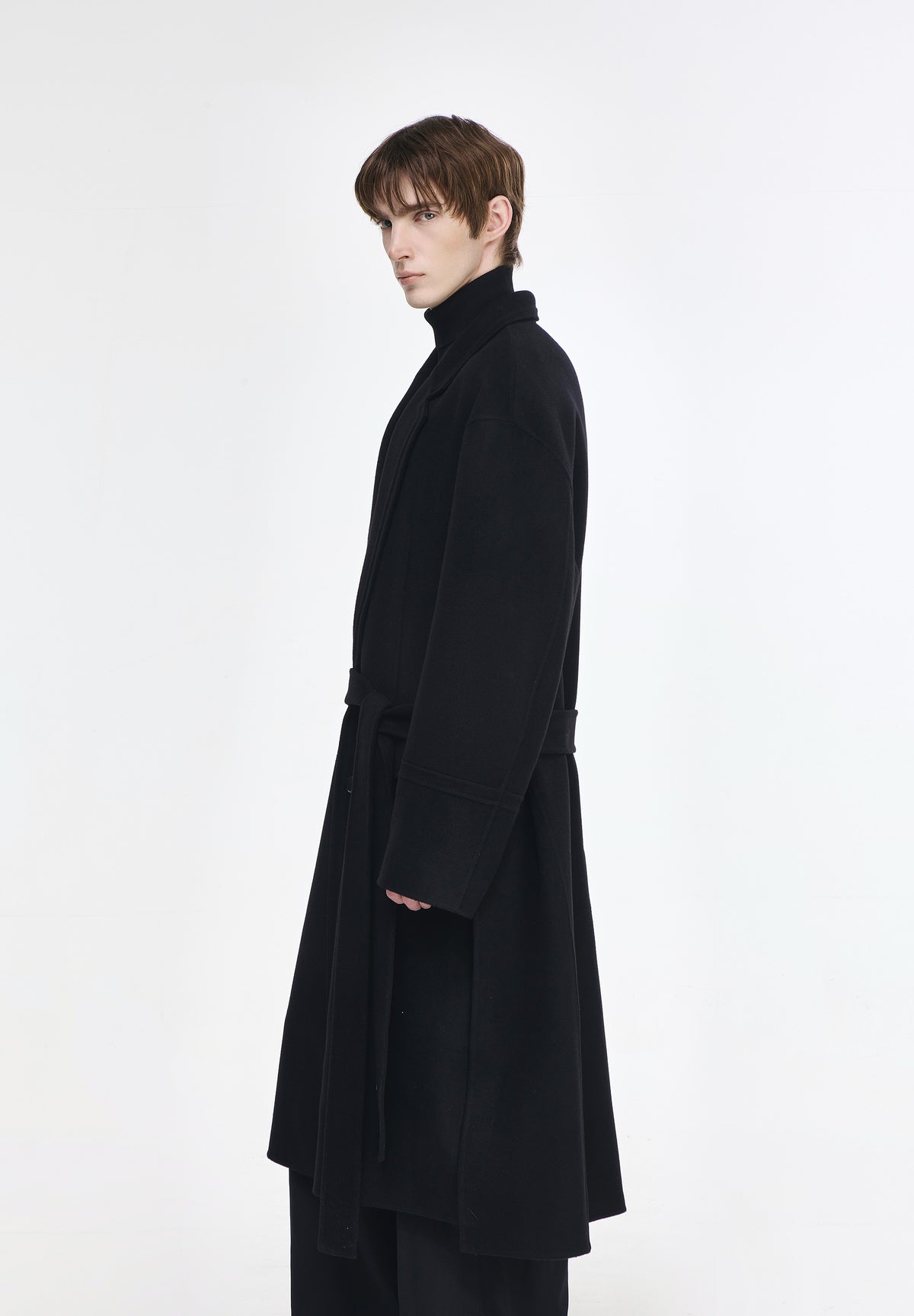 FLUTE TWO BUTTON HANDMADE COAT