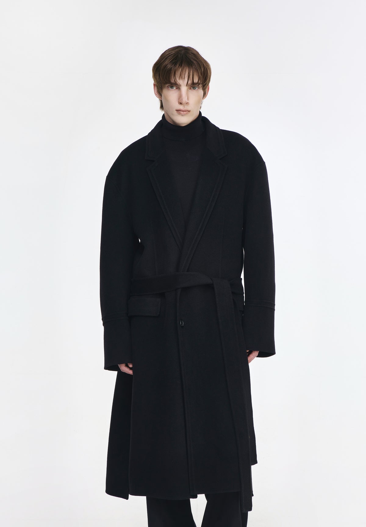 FLUTE TWO BUTTON HANDMADE COAT