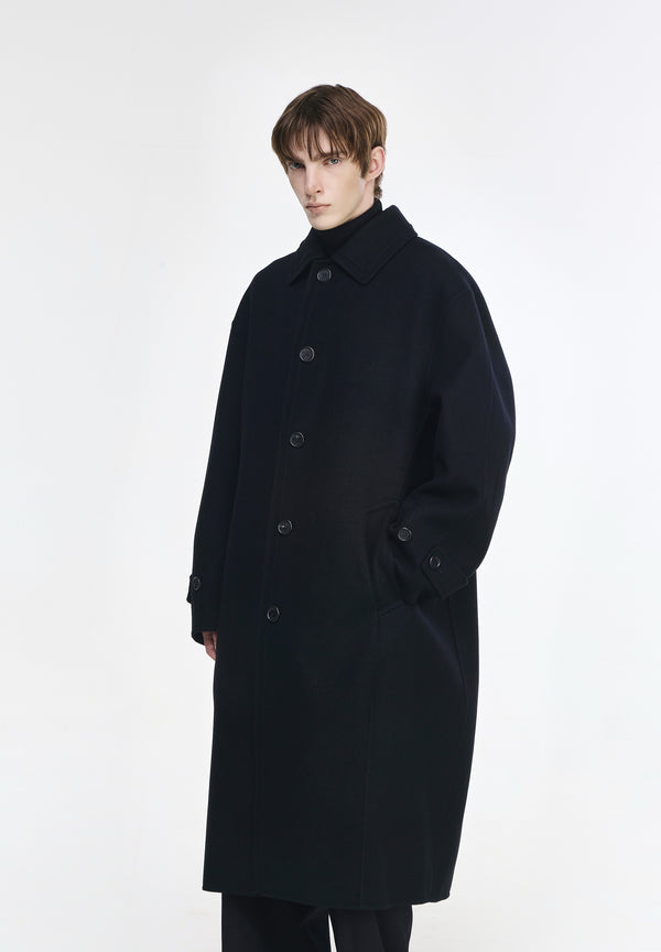 FLUTE COCOON HANDMADE COAT