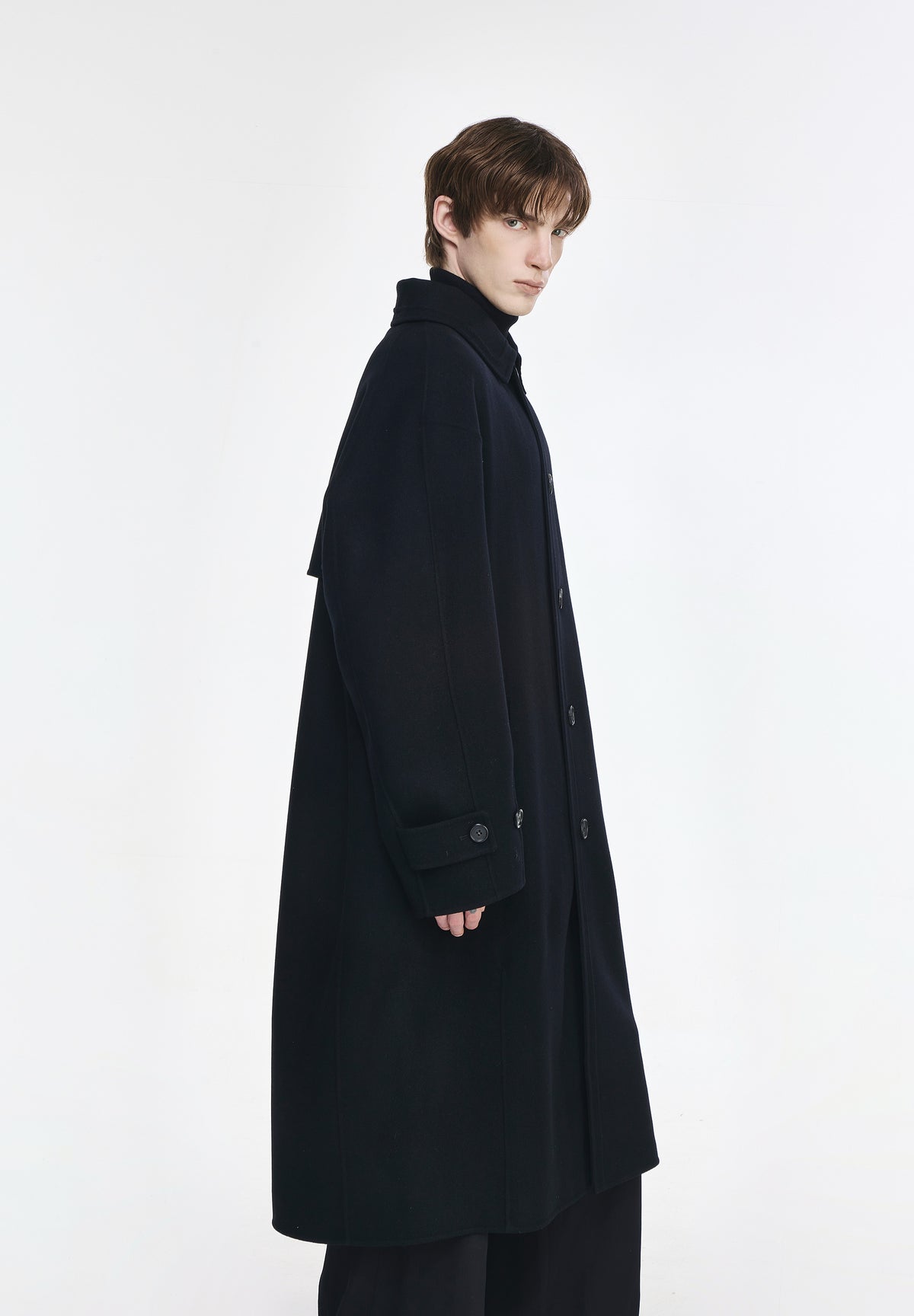 FLUTE COCOON HANDMADE COAT