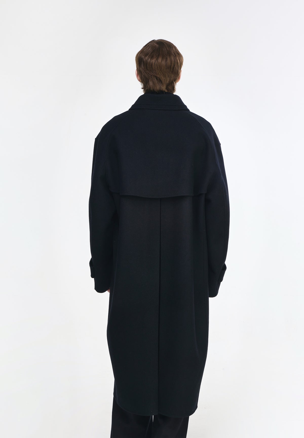 FLUTE COCOON HANDMADE COAT