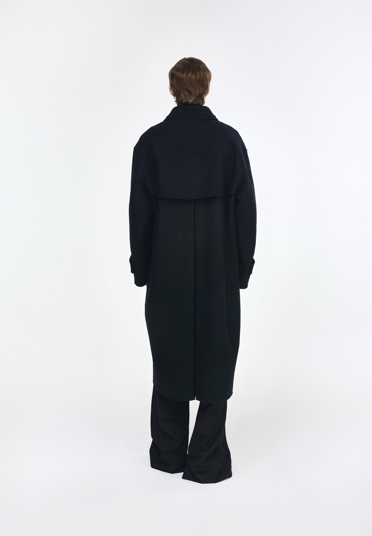 FLUTE COCOON HANDMADE COAT