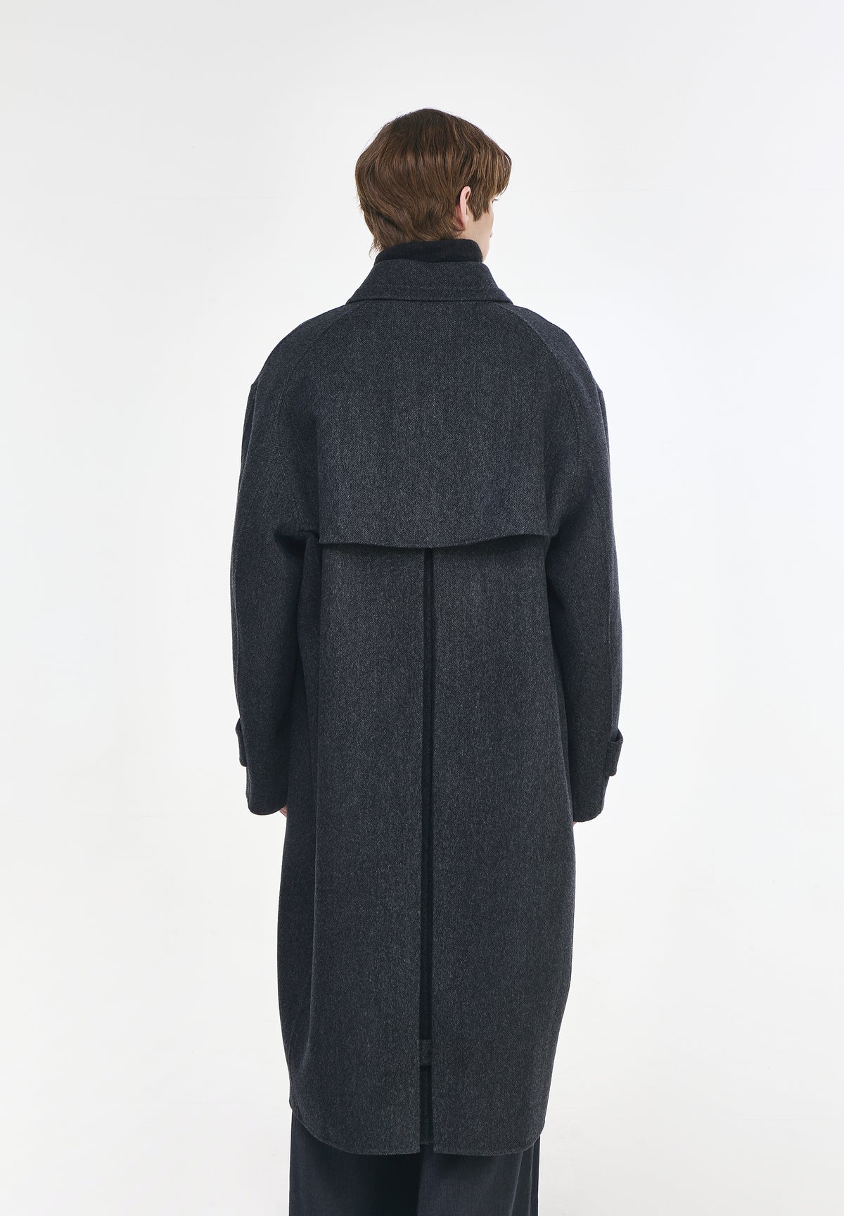 FLUTE COCOON HANDMADE COAT