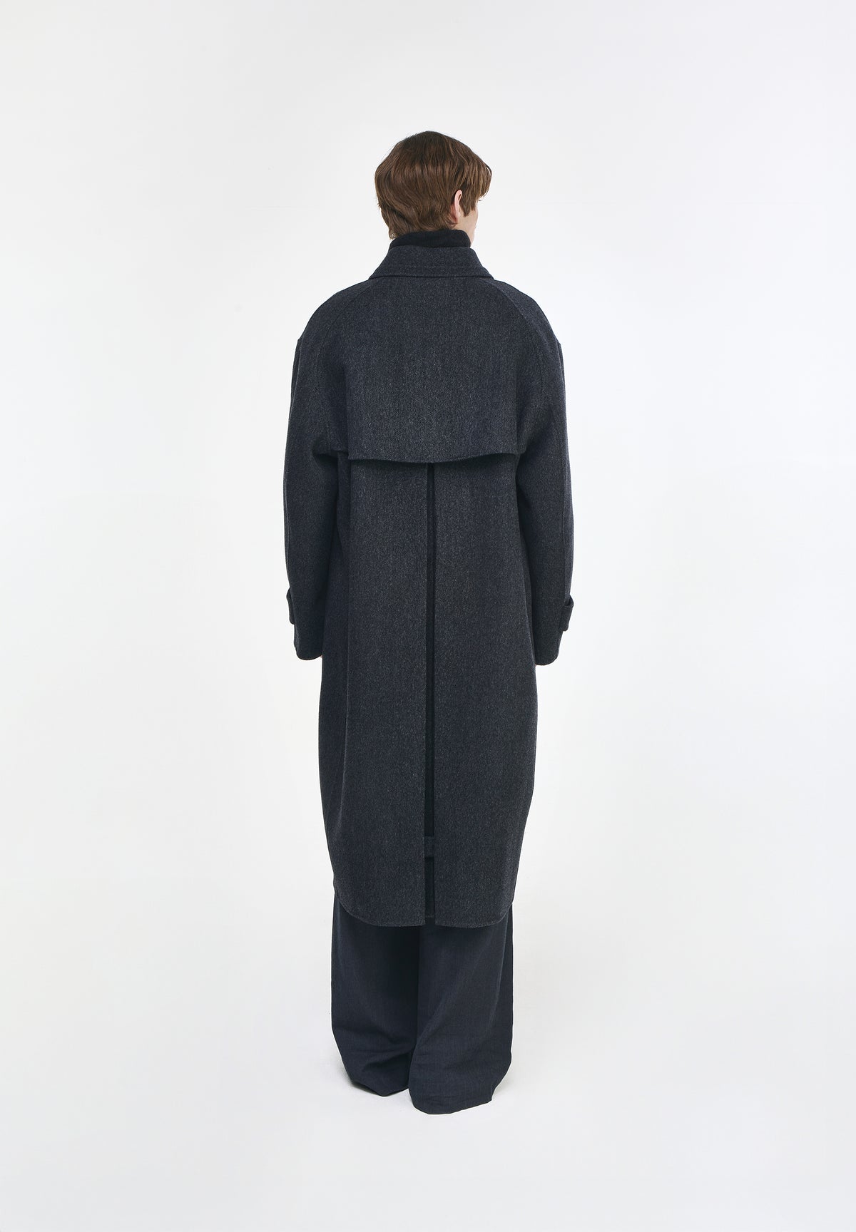 FLUTE COCOON HANDMADE COAT